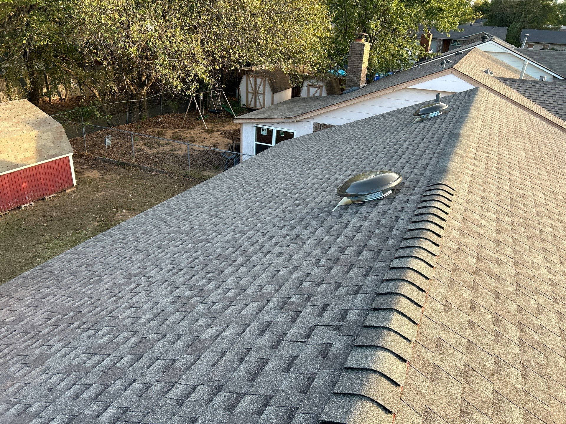 roof, vent, & chimney flashing replacement in Midwest City by McCann's Roofing and Construction