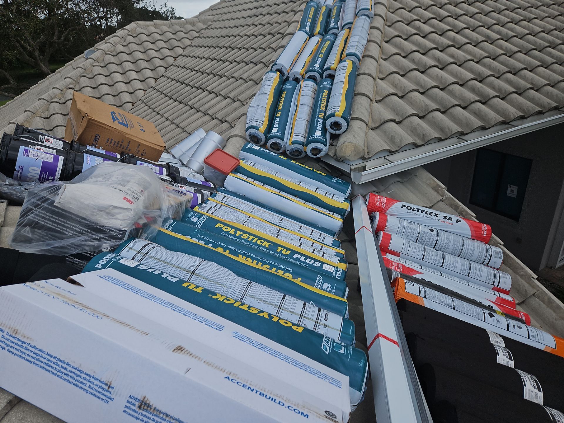Residential Roofing Installation using Westlake Roofing Tile by BLUES BROTHERS ROOFING
