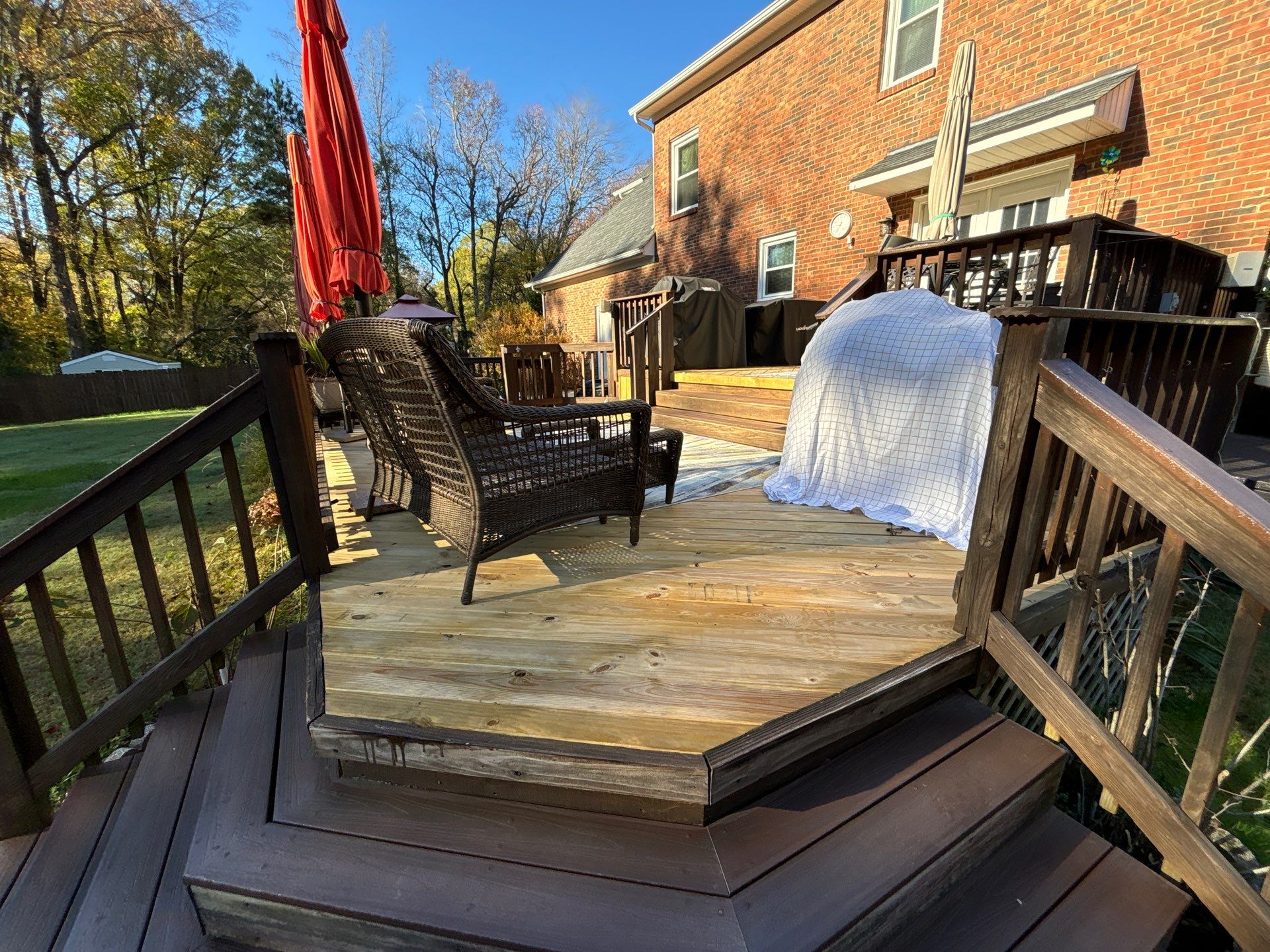 Weathered Deck using Wood Sealant by DuraSeal