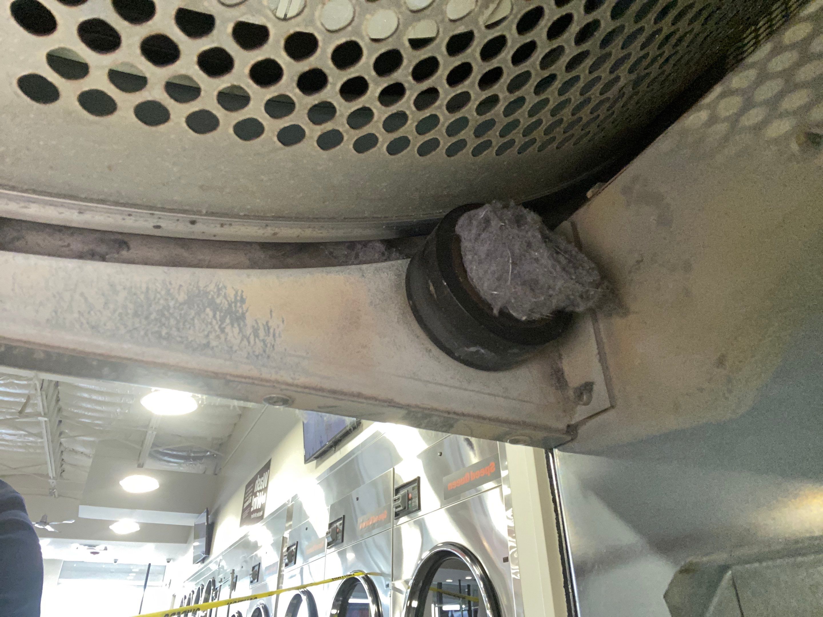 Laundromat Dryer Vent Cleaning Houston, Texas by Peach State Dryer Vents & Air Ducts