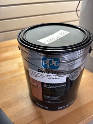 Exterior Wood Staining and Epoxy Garage Floor Coating in Brandon