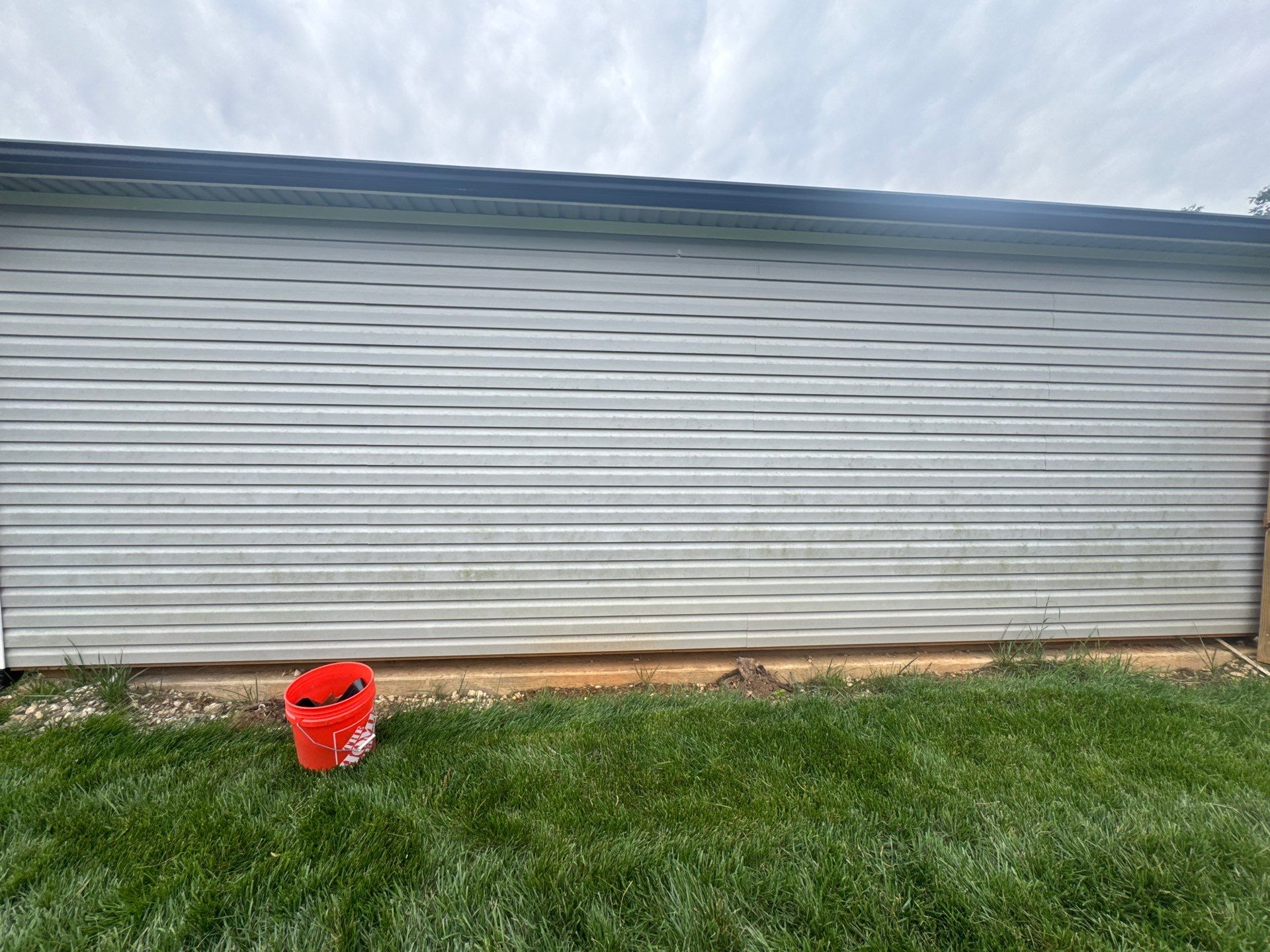 House Soft Wash, Gutters, Building Out Back — Clemmons, NC