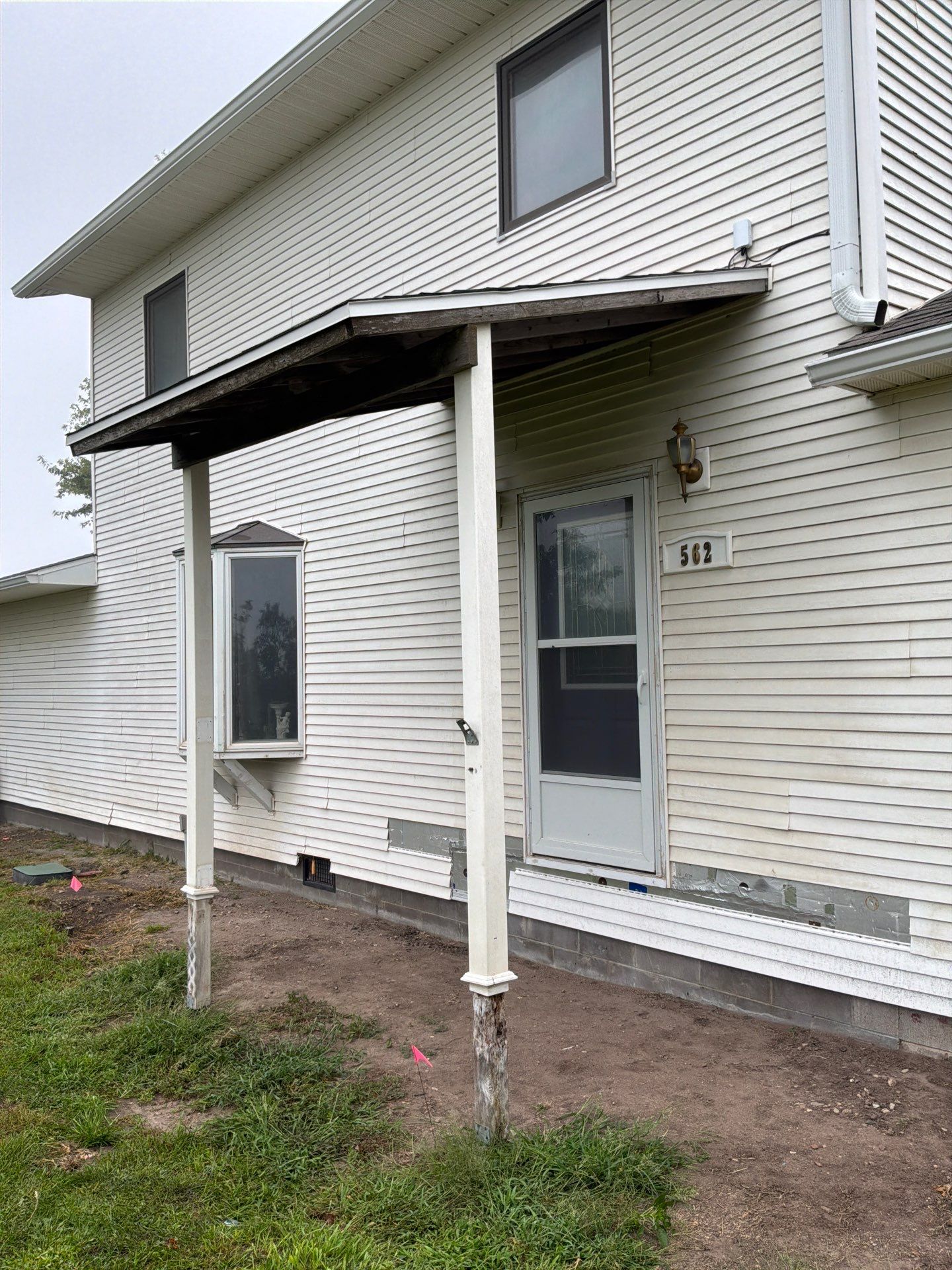 New Concrete Sidewalk, Steps & Railing in Kearney by Loyal Nine