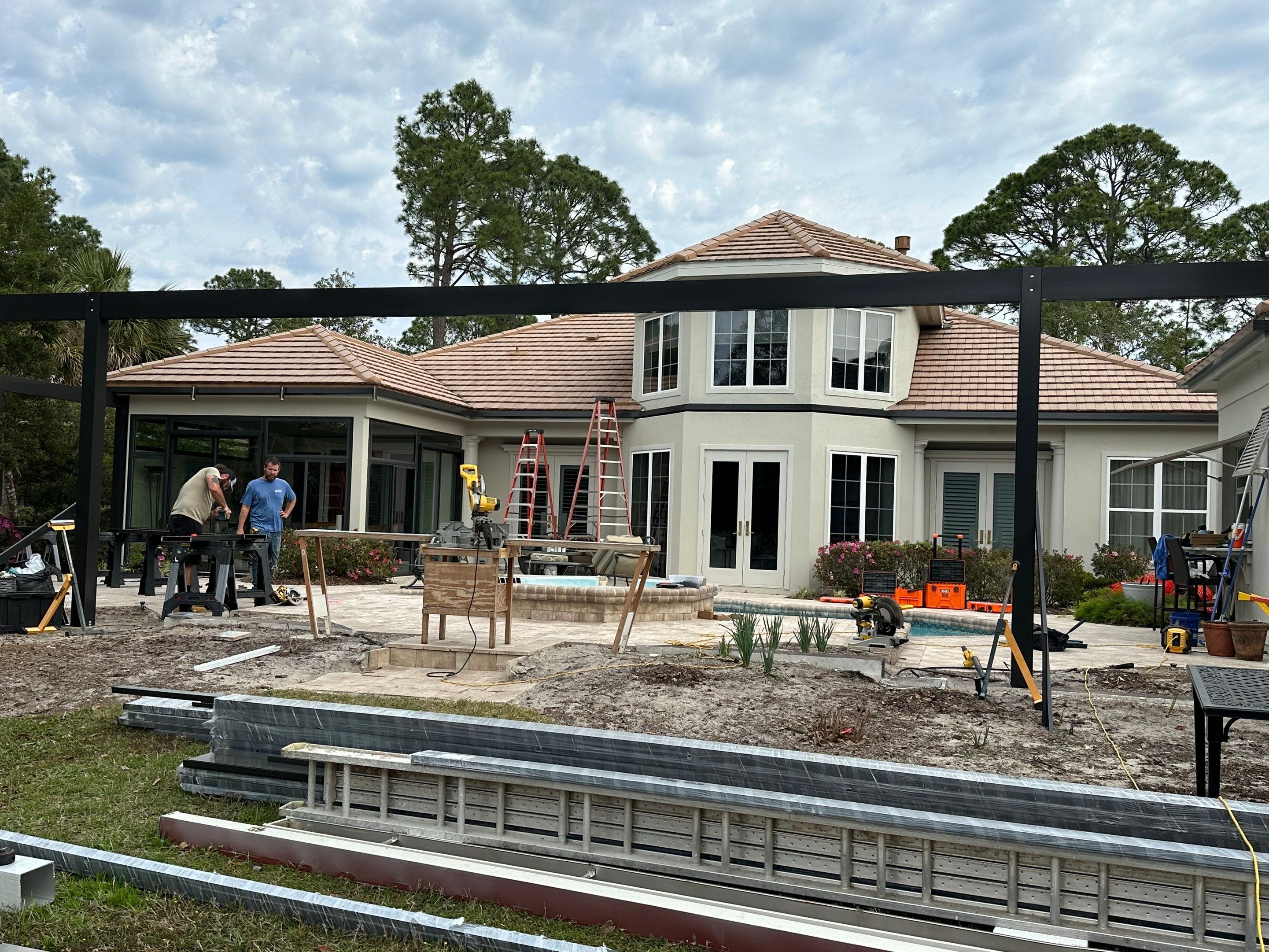 Pool Cover Oasis in Destin by Titan Sunrooms
