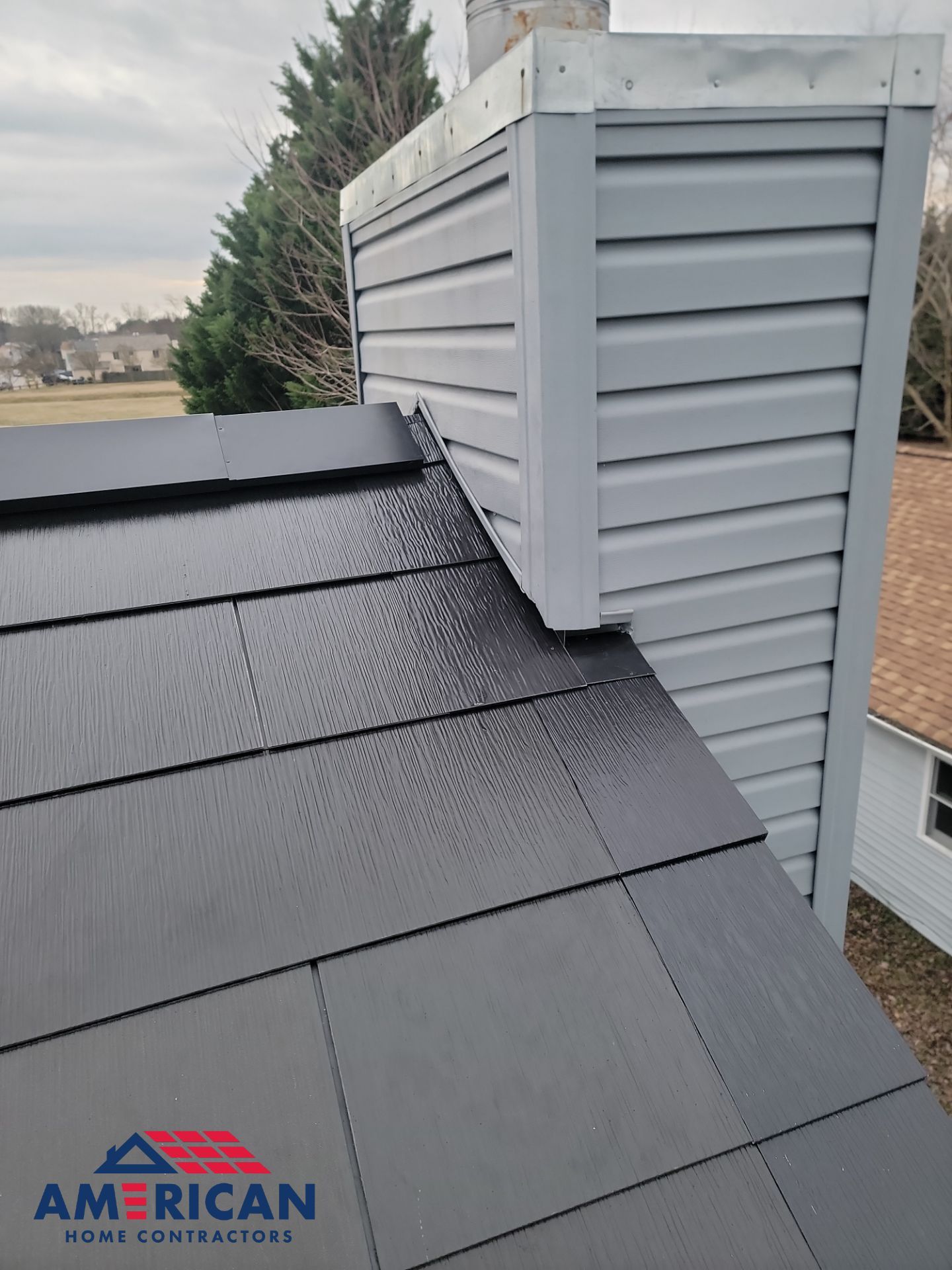 Tesla Solar Roof + Powerwall in Virginia Beach, VA by American Home Contractors
