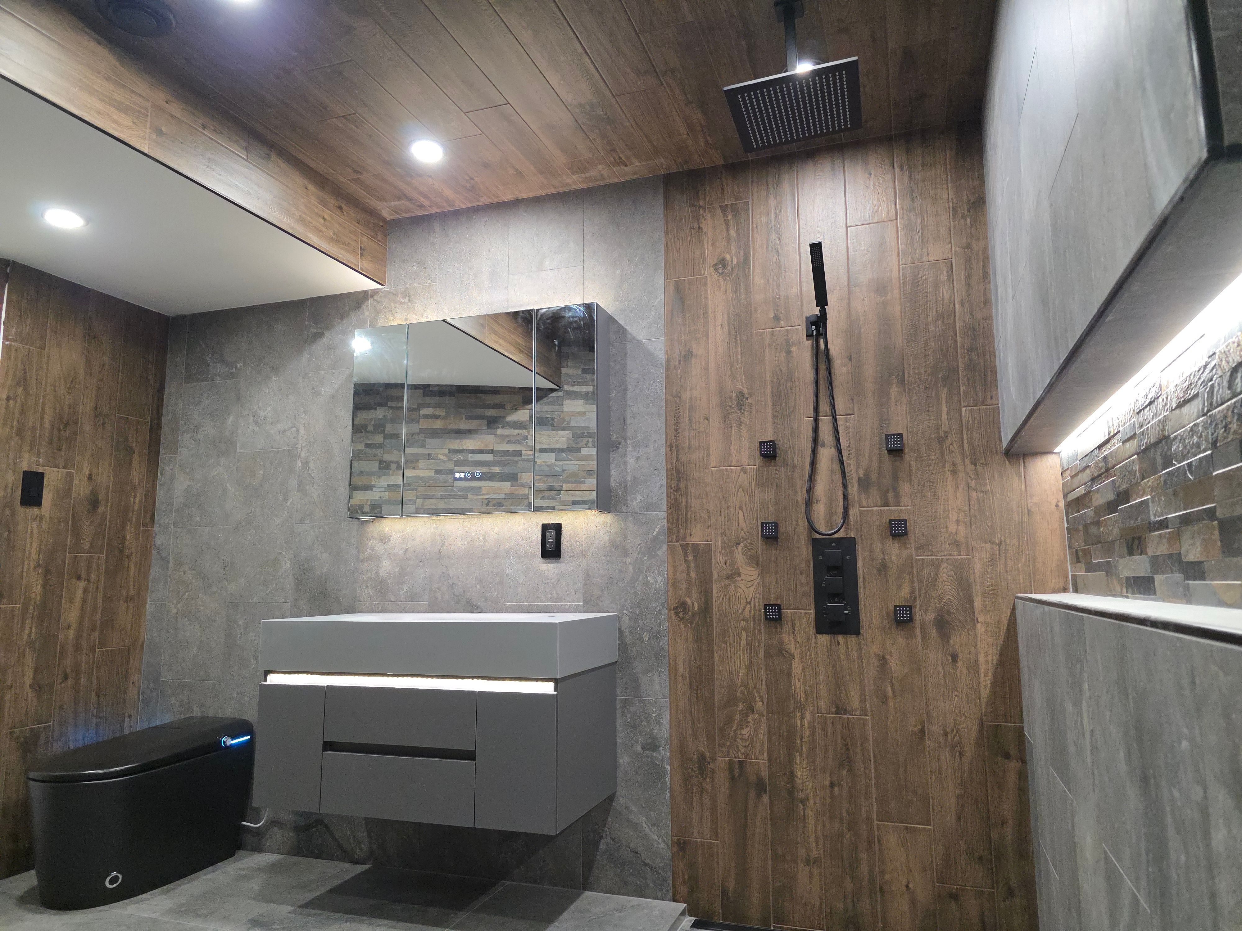 Bathroom Renovation by Impact Construction Sudbury