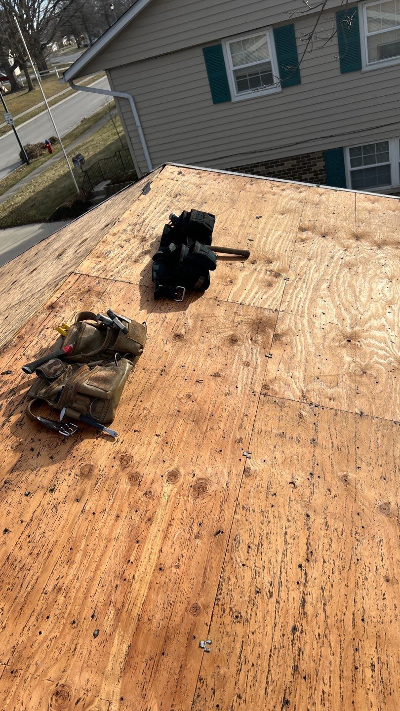 Residential Roofing Installation using GAF Timberline HDZ Charcoal by Nitro Roofing and Construction