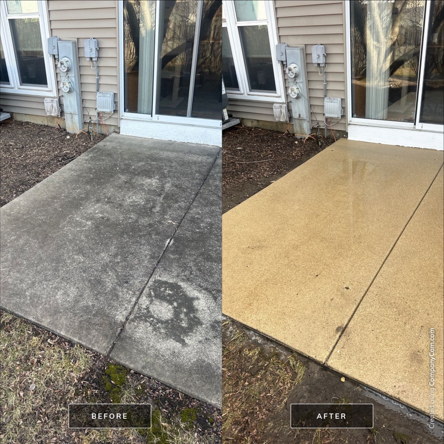 Project in Elgin by Simmons Power & Soft Washing