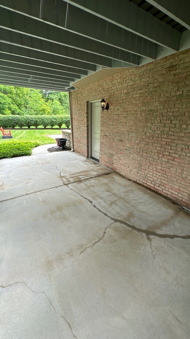 Driveway Walkway Patio Project in Canonsburg by Floors in a Day, Inc