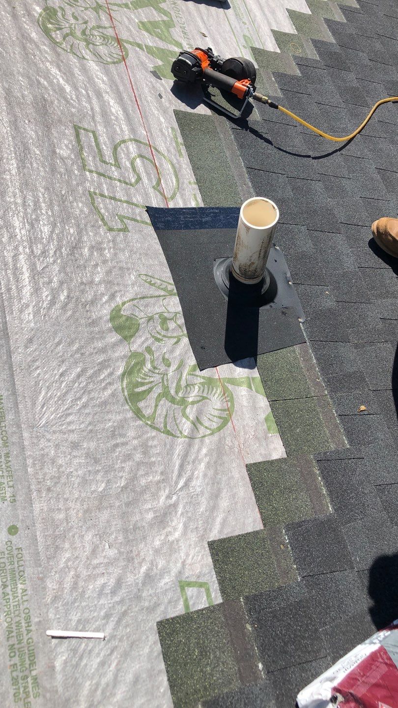 Residential Roofing Installation using GAF Natural Shadow  by A & H Roofing and Contracting