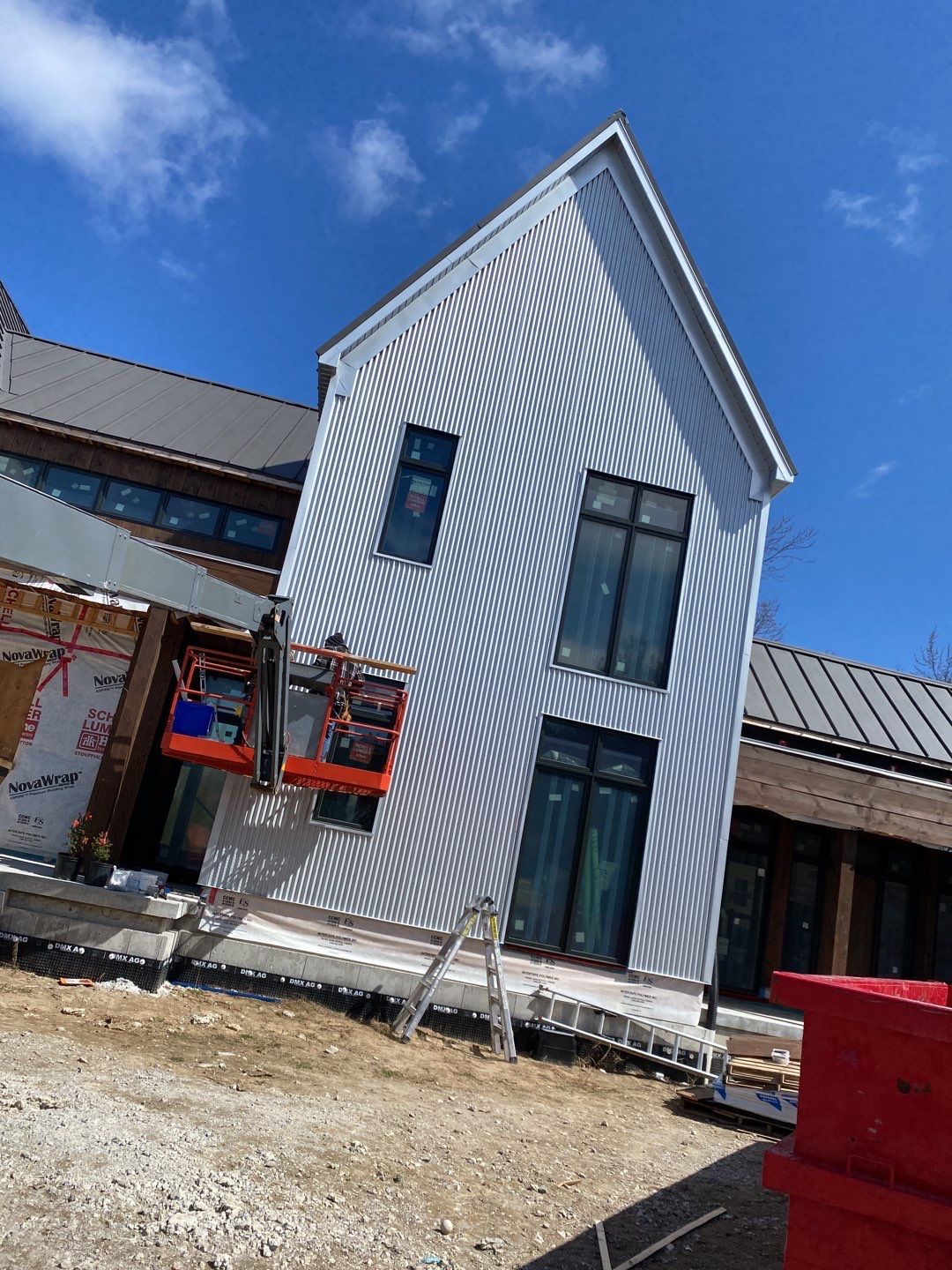 New Construction | 16” Standing Seam Metal Roof Installation by Jay Carter Roofing & Sheet Metal