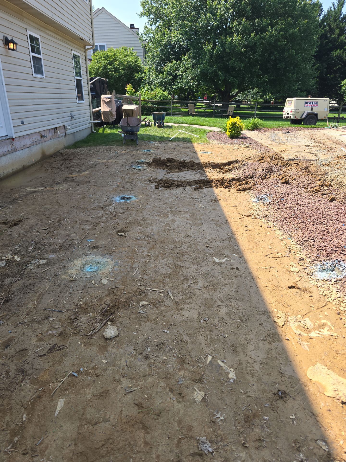 Stamped Pool Deck in Bear DE by Architectural Concrete Design