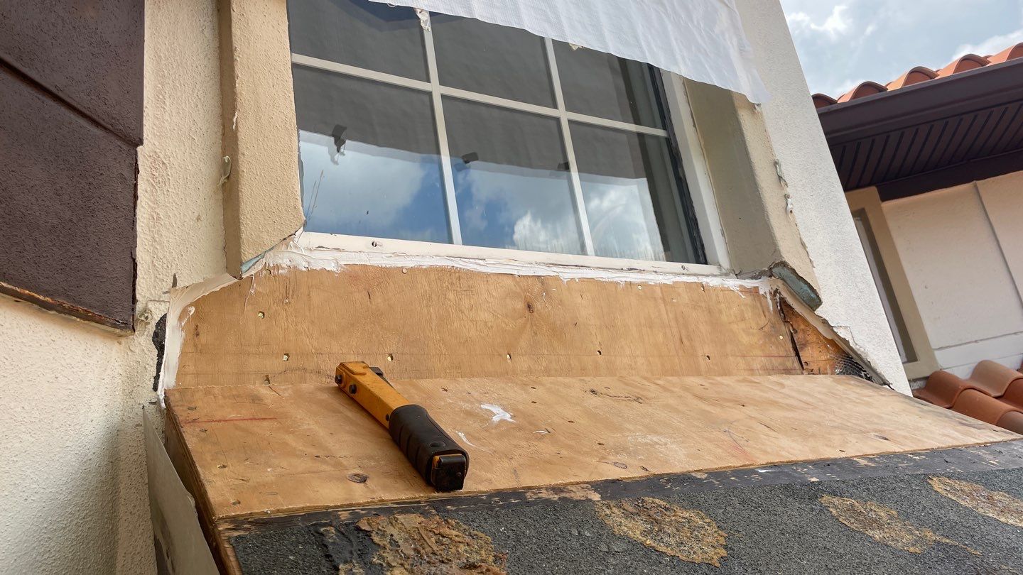 Residential Repairs using Carpentry & Stucco by RoofSmith of Tampa Bay