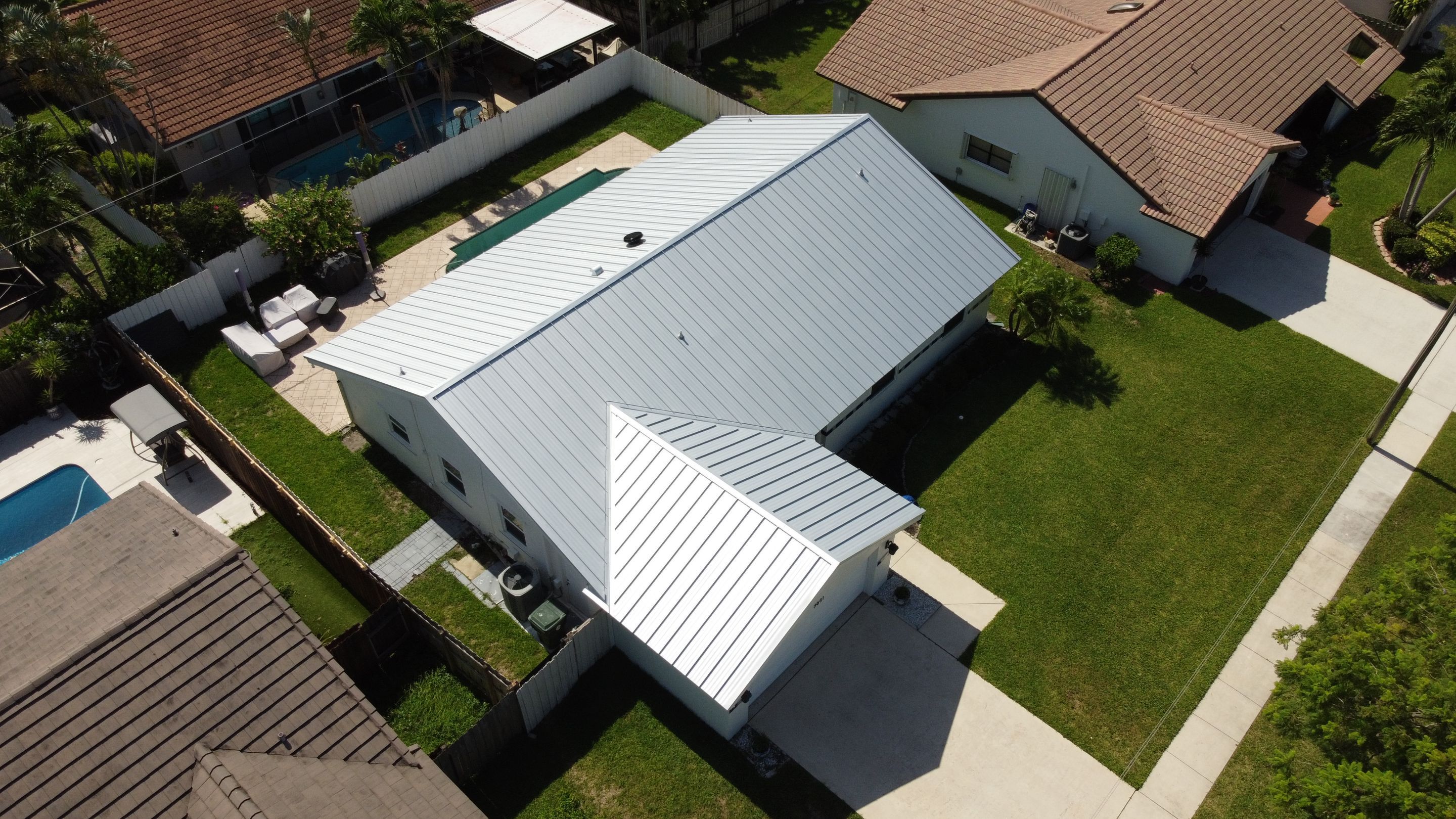 Residential Roofing Installation using Mil Finish-Unpainted by BLUES BROTHERS ROOFING