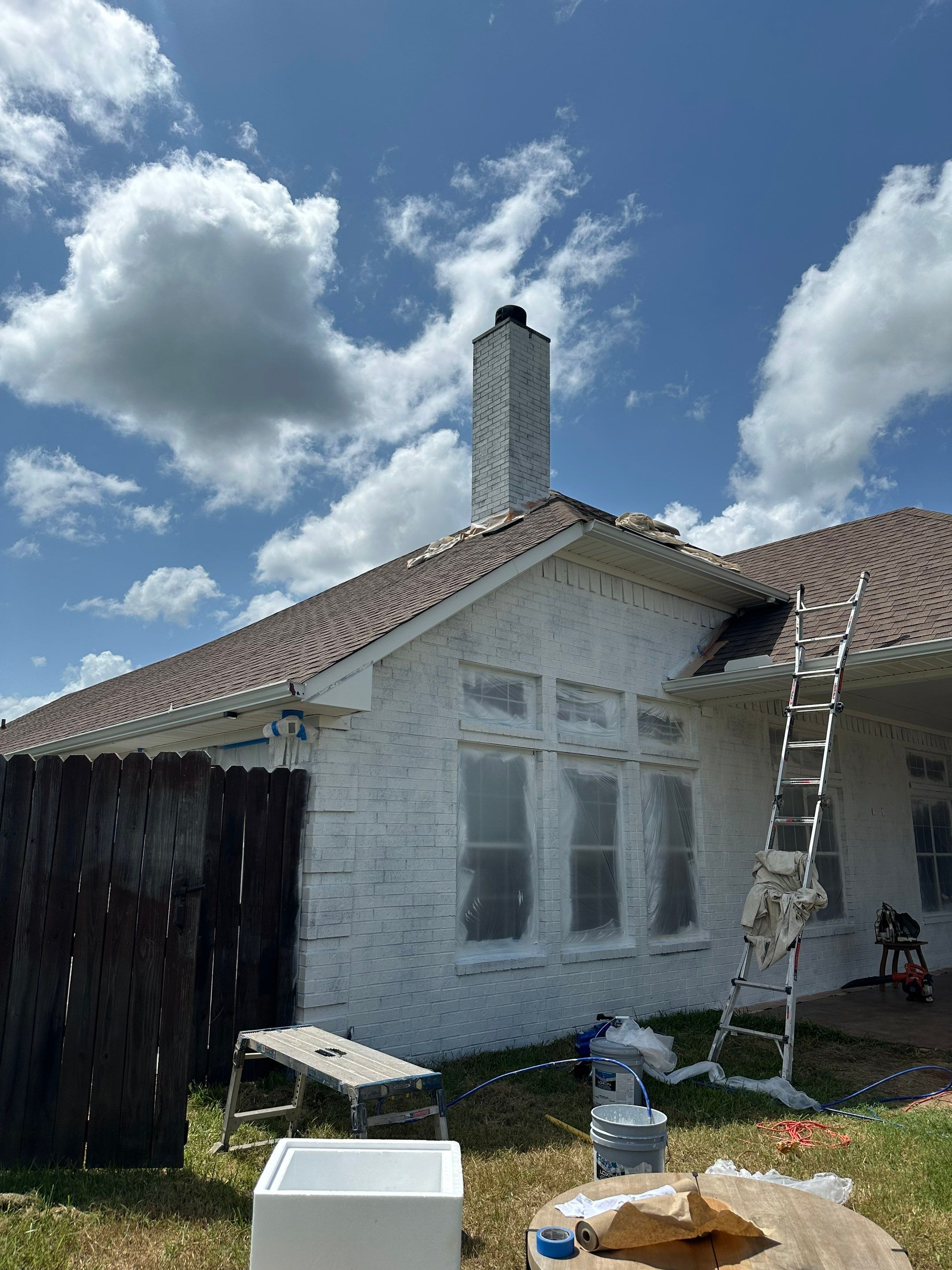 Exterior Transformation in Troup Texas by Quality Coats Painting