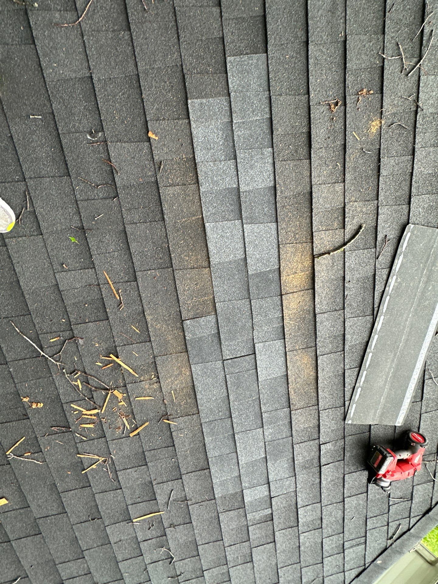 Asphalt Shingle Roof Repair After Tree Damage in Liberty by Liberty Roofing