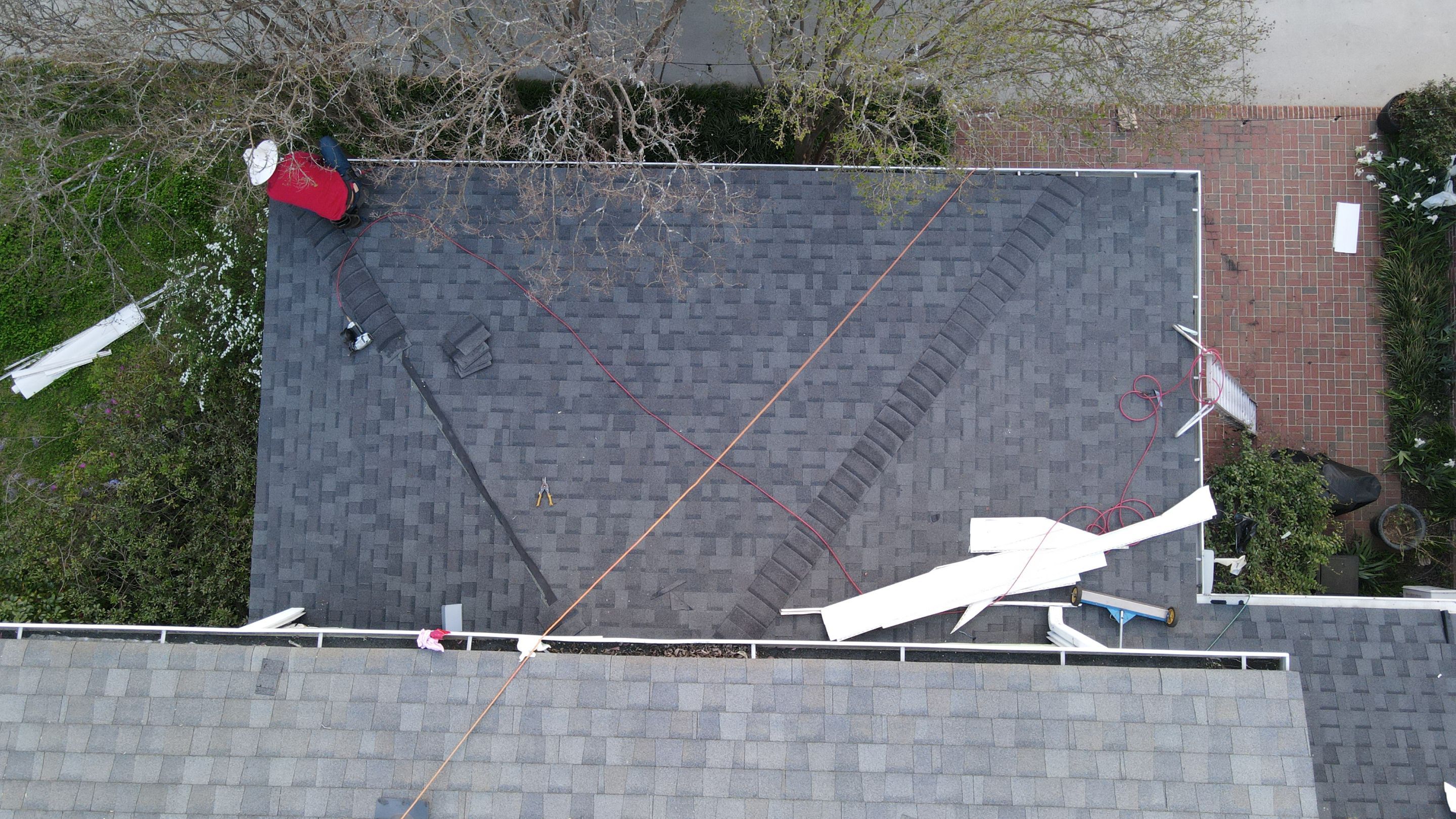 Residential Roofing Repair using Owens Corning Oakridge- Driftwood by Indigo State Roofing
