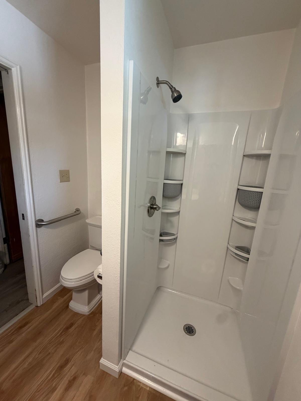 Shower Demolition and Full Rebuild by Anza Builders, Inc. 