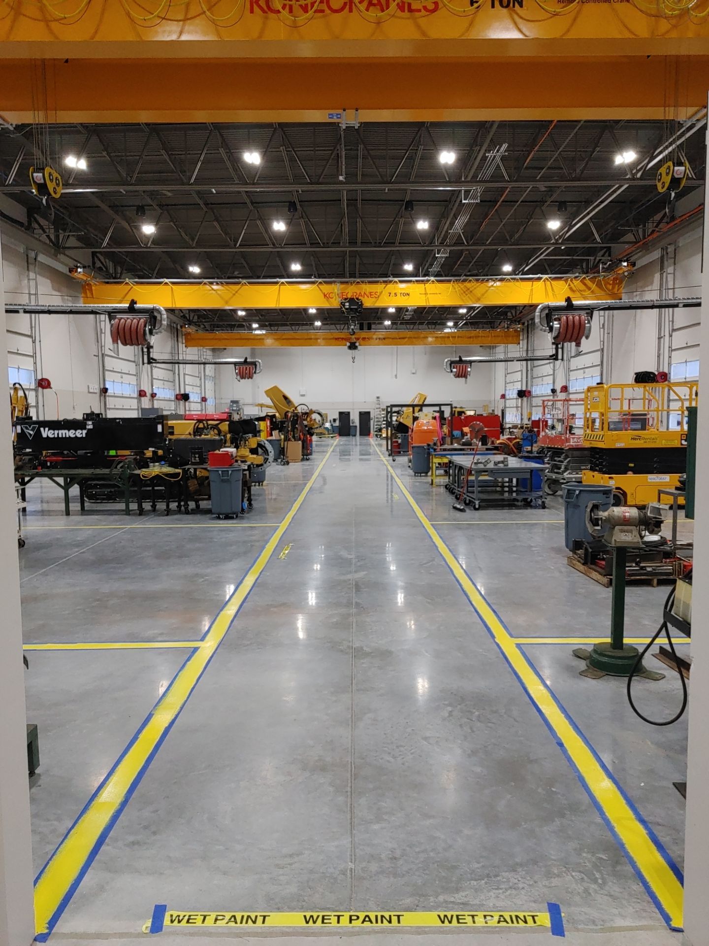 New Construction Precast - Warehouse, Office & Line Striping by Blair Commercial Painting, LLC