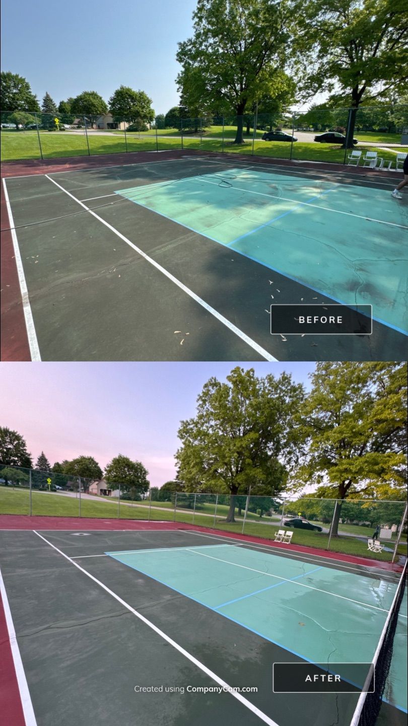 Project in Crystal Lake by Simmons Power & Soft Washing