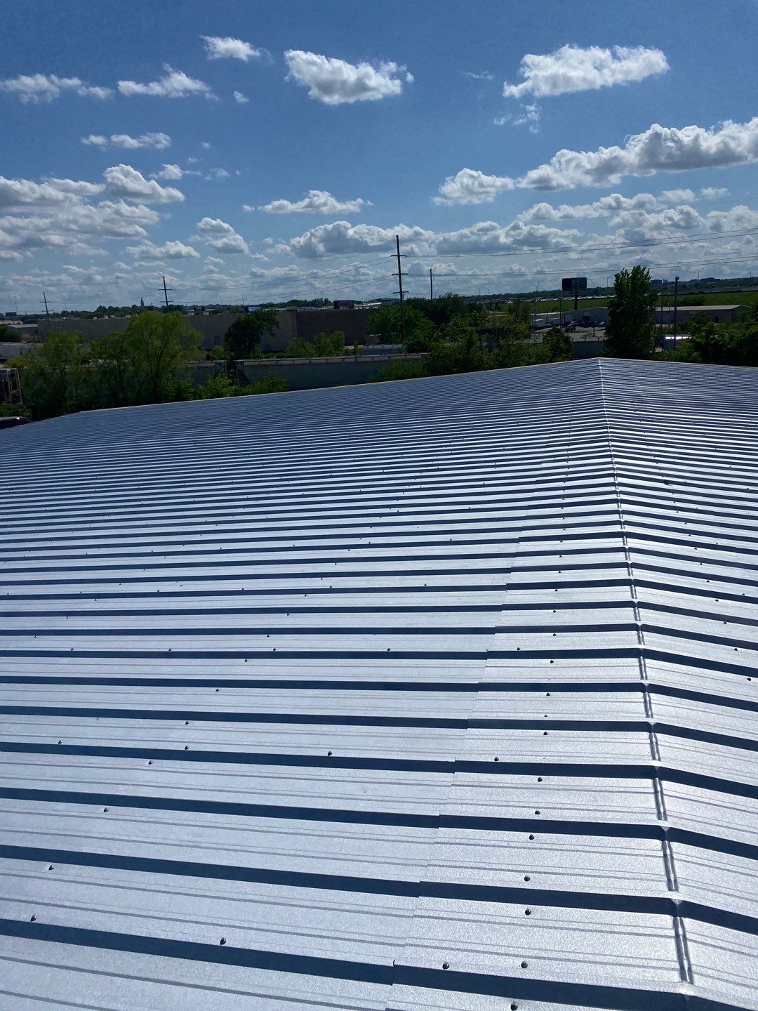 Metal Roof Project in Tulsa by Decor Roofing & Restoration