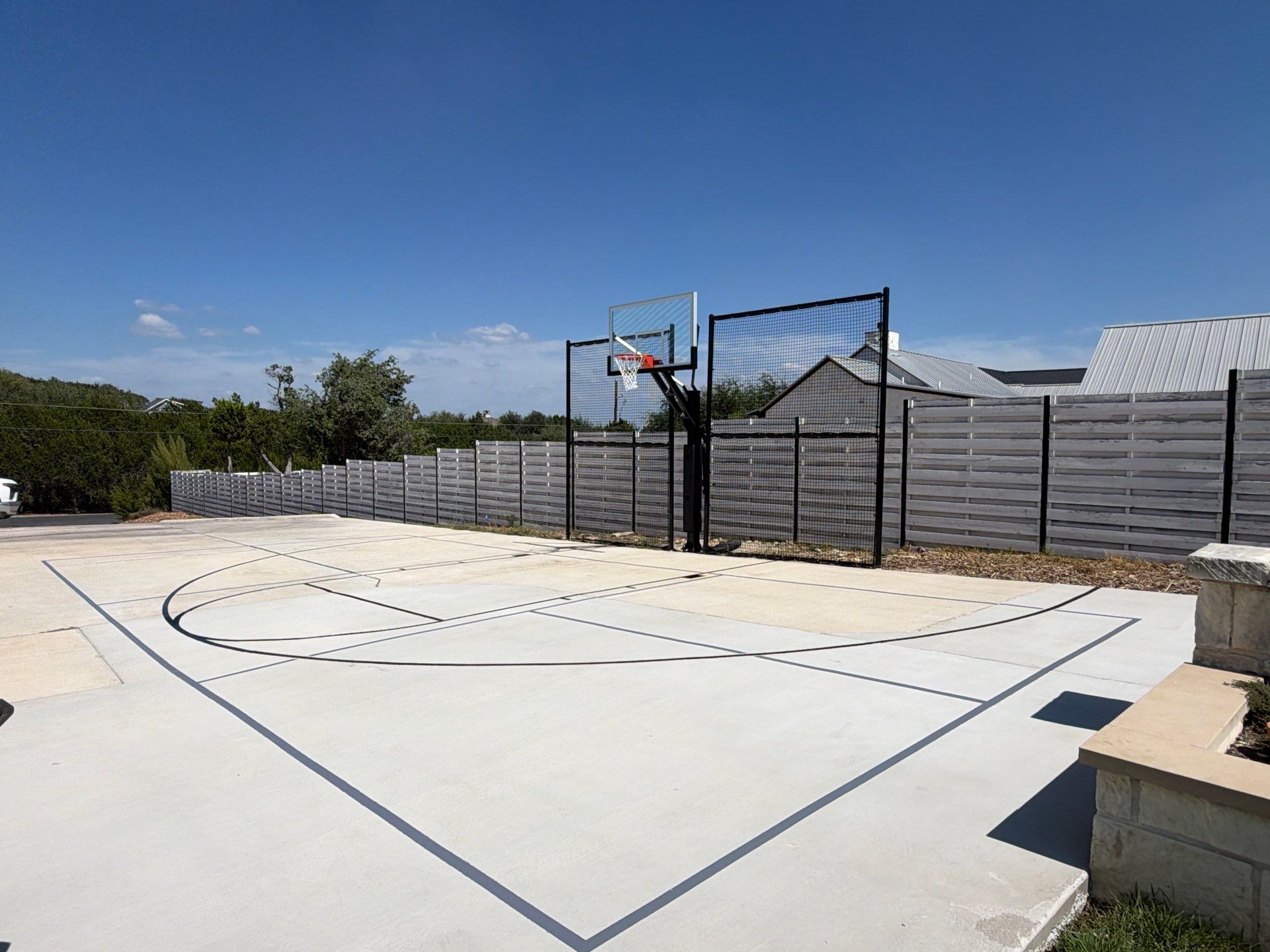 Deaton Driveway Court by Sport Court Austin