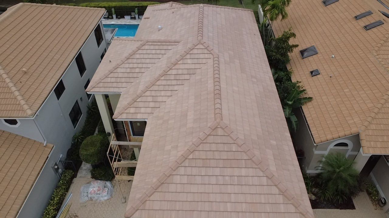 Residential Roofing Installation using Eagle Roofing Tile by BLUES BROTHERS ROOFING