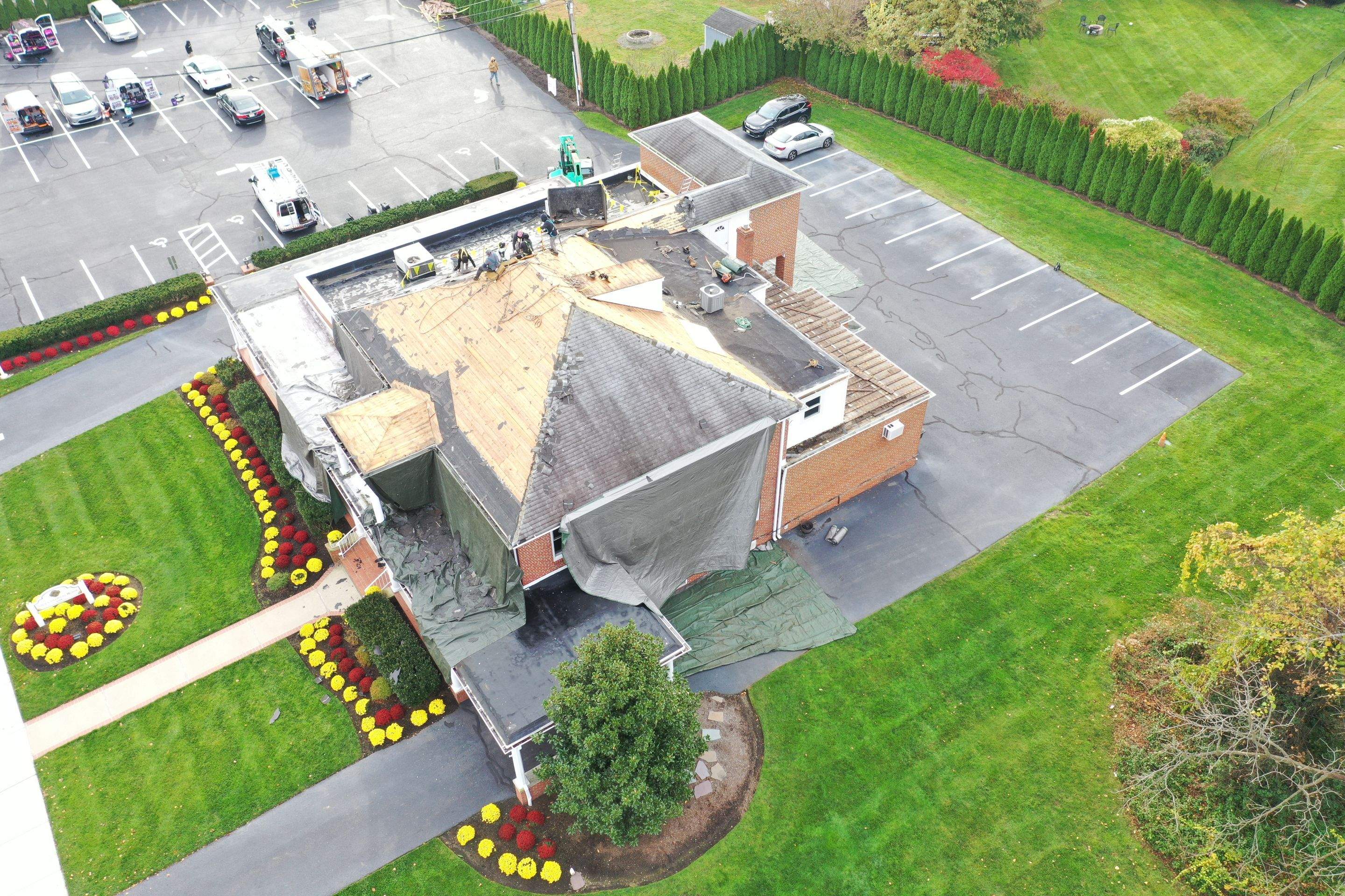Commercial Roofing Installation using GAF Timberline / GAF TPO by All Site Roofing