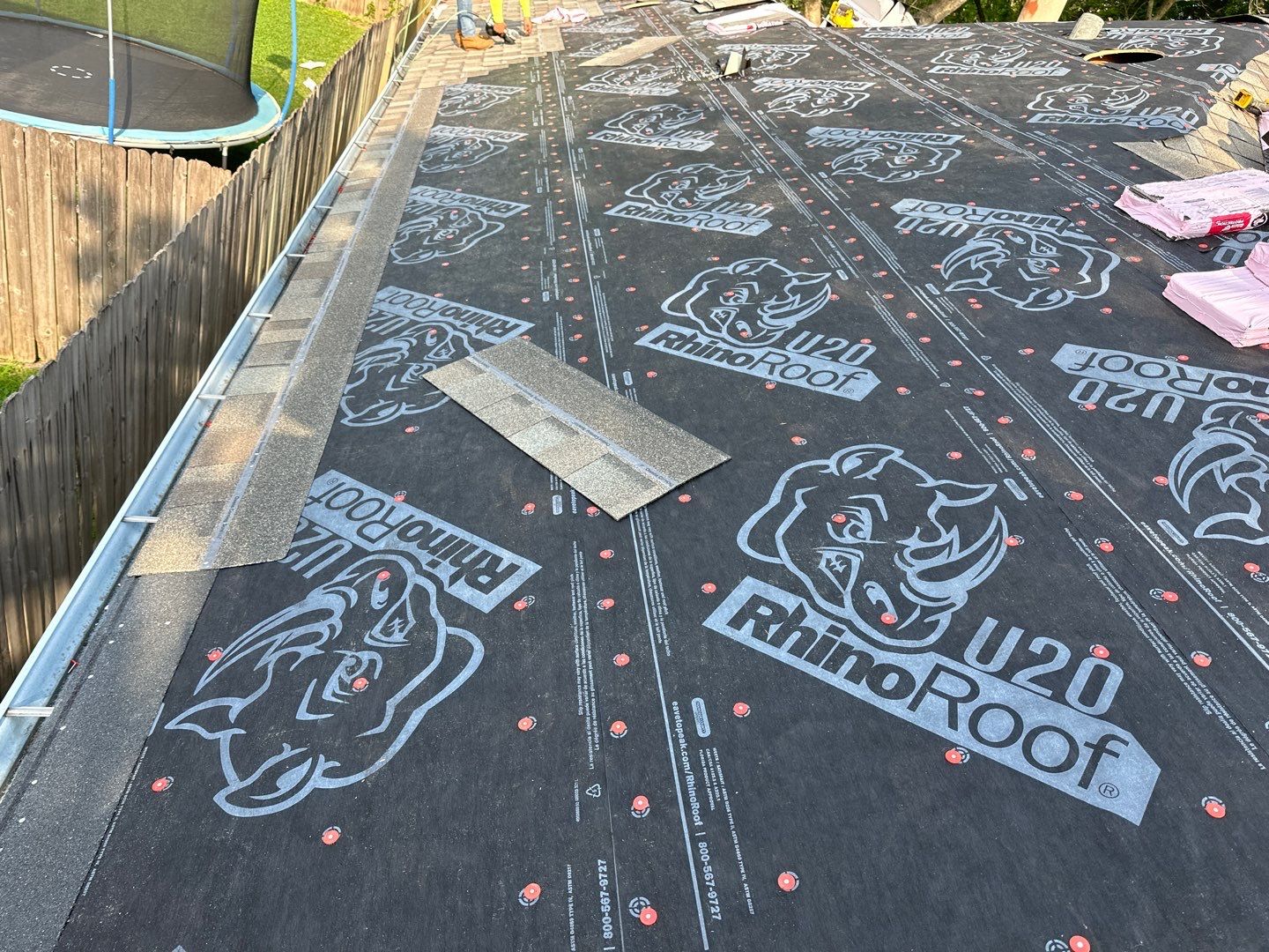 Residential Roofing Installation using Owen's Corning Duration (Lifetime) Shingles by Roof Repair Company