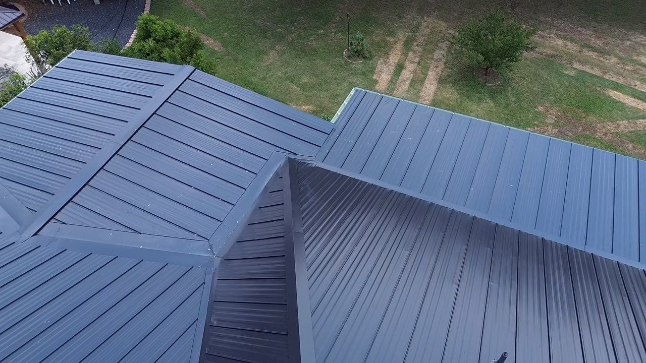 Matte Black - L&A Metals Class 4 UL 2218 Standing Seam Metal by RoofsOnly.com