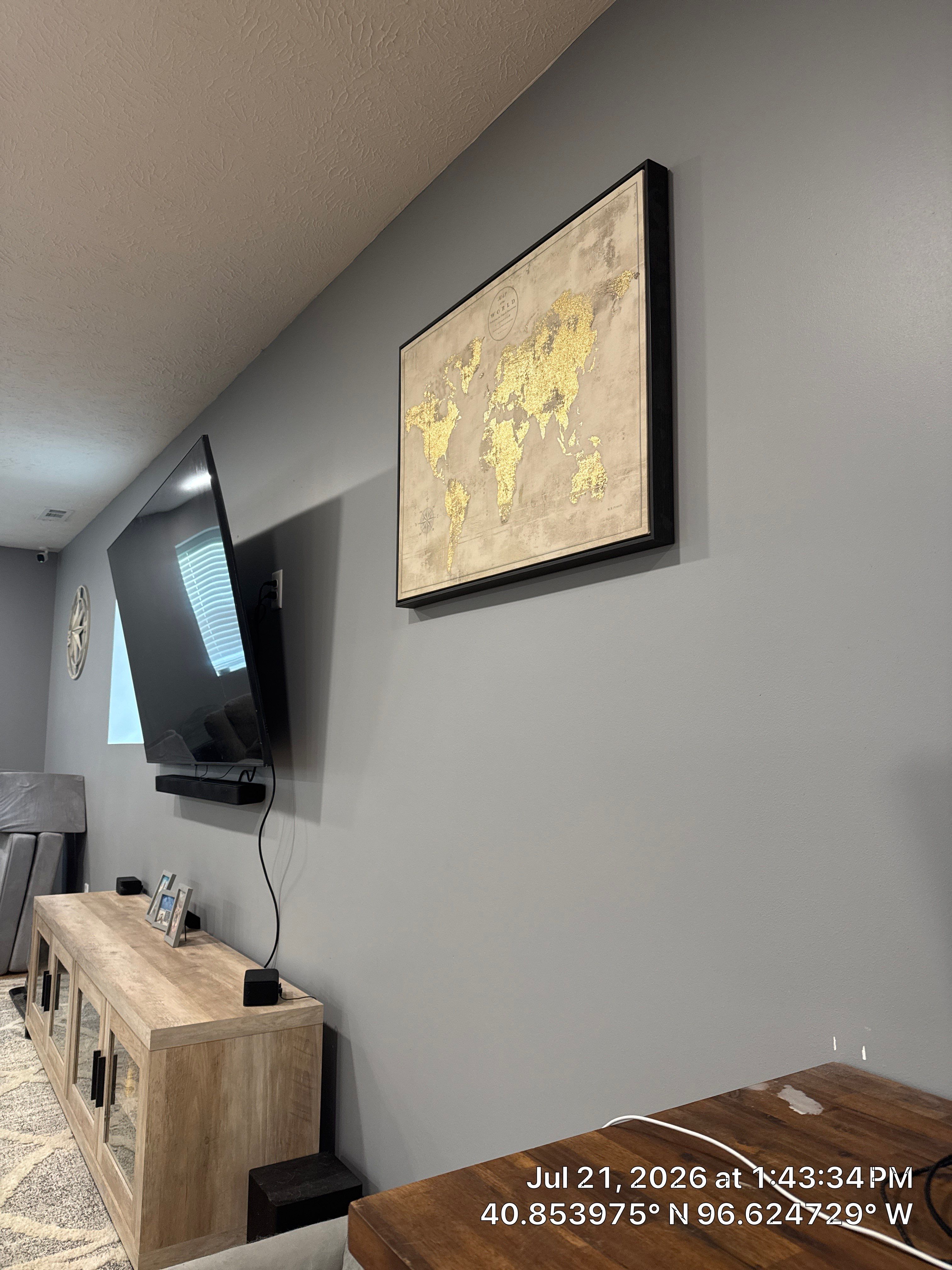 Finished Basement Remodel with New Flooring and Lighting in Lincoln by CompanyCam Sales Demo