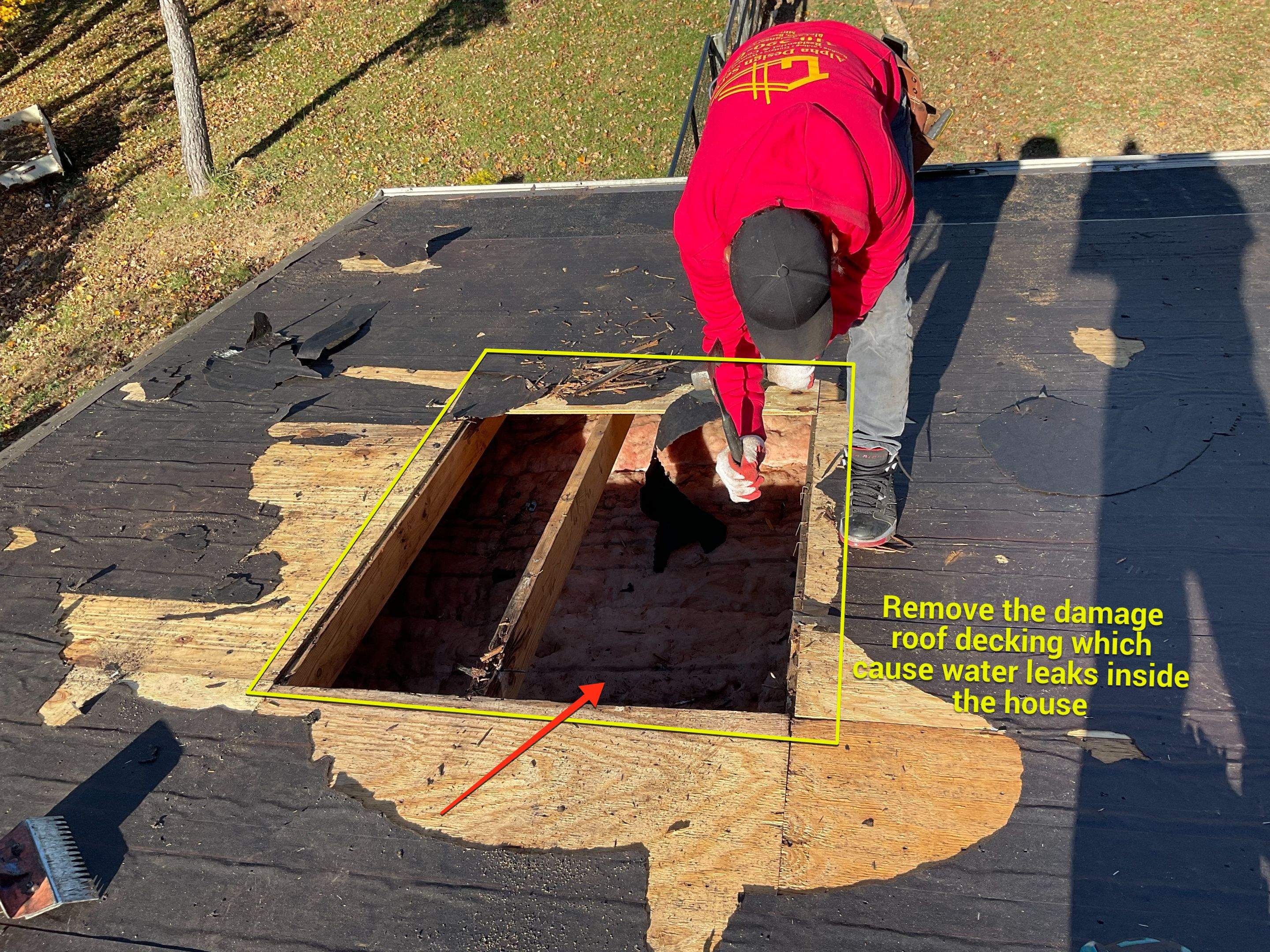 Residential Roofing Installation using CertainTeed Shingles by Alpha Design Services