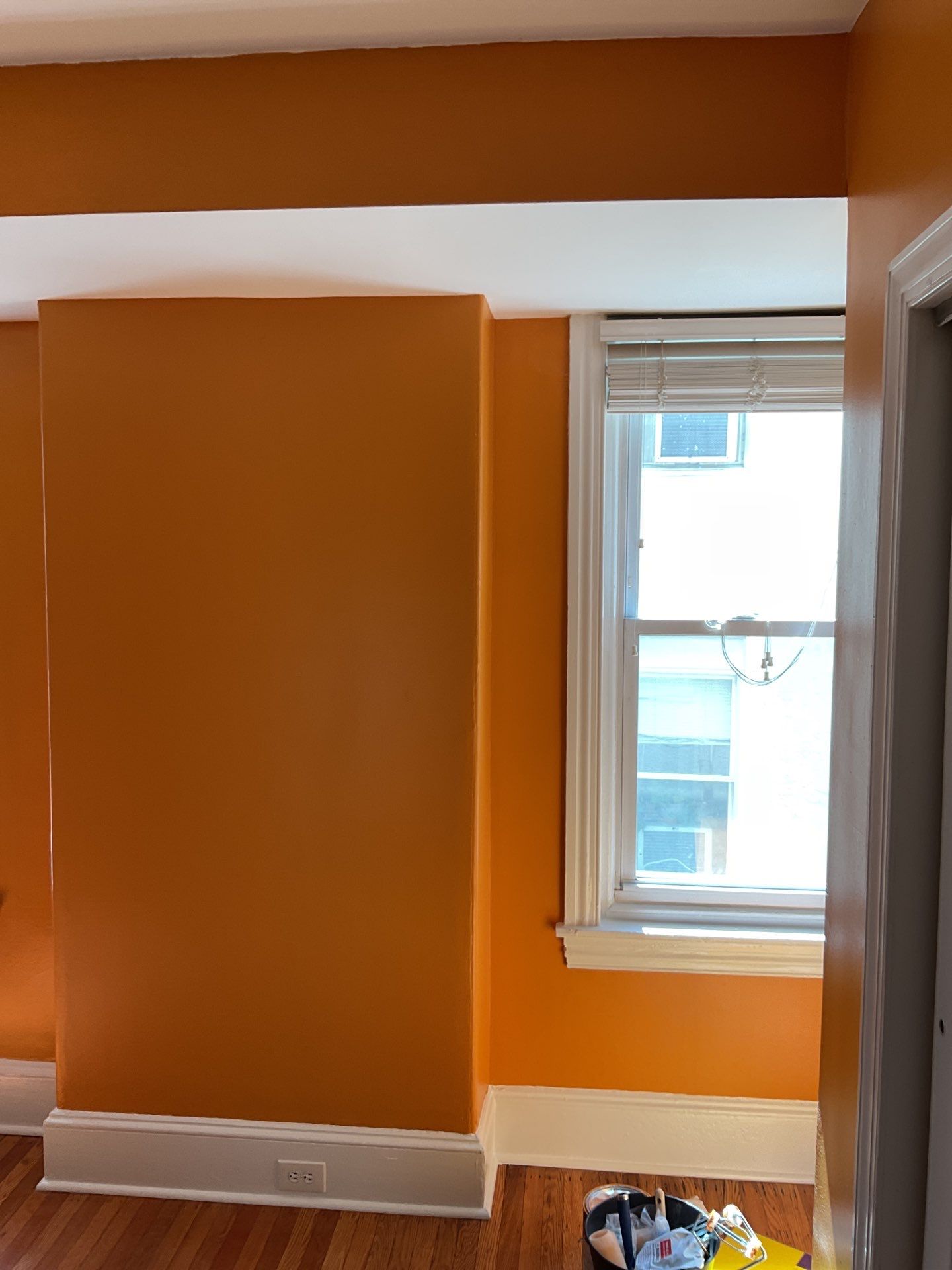 Full Interior & Exterior Restoration – Custom Color Match & Stucco Repaint | East Falls, Philadelphia by Groovy Hues