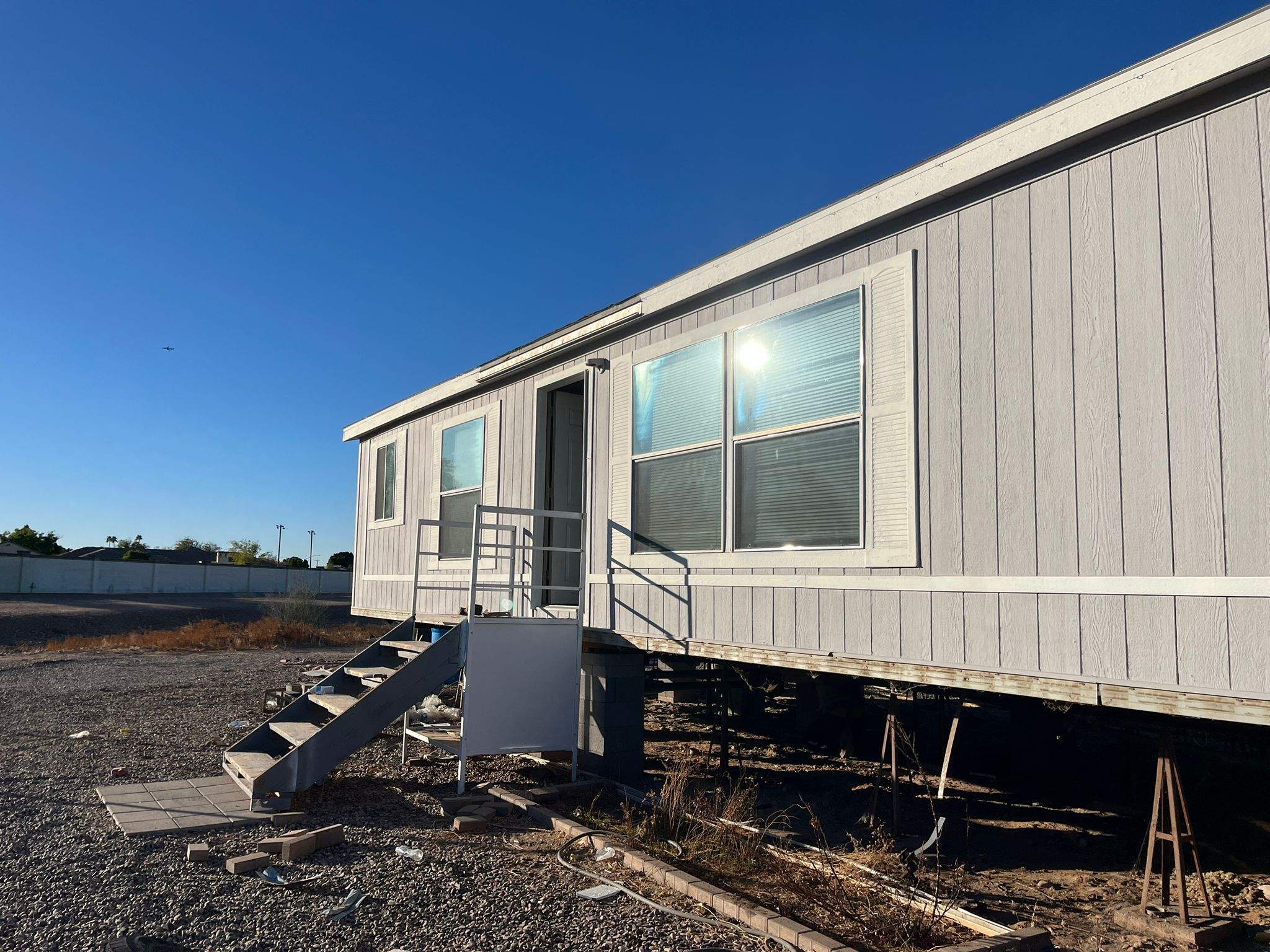 Project in Mesa by Mobile Home Installations
