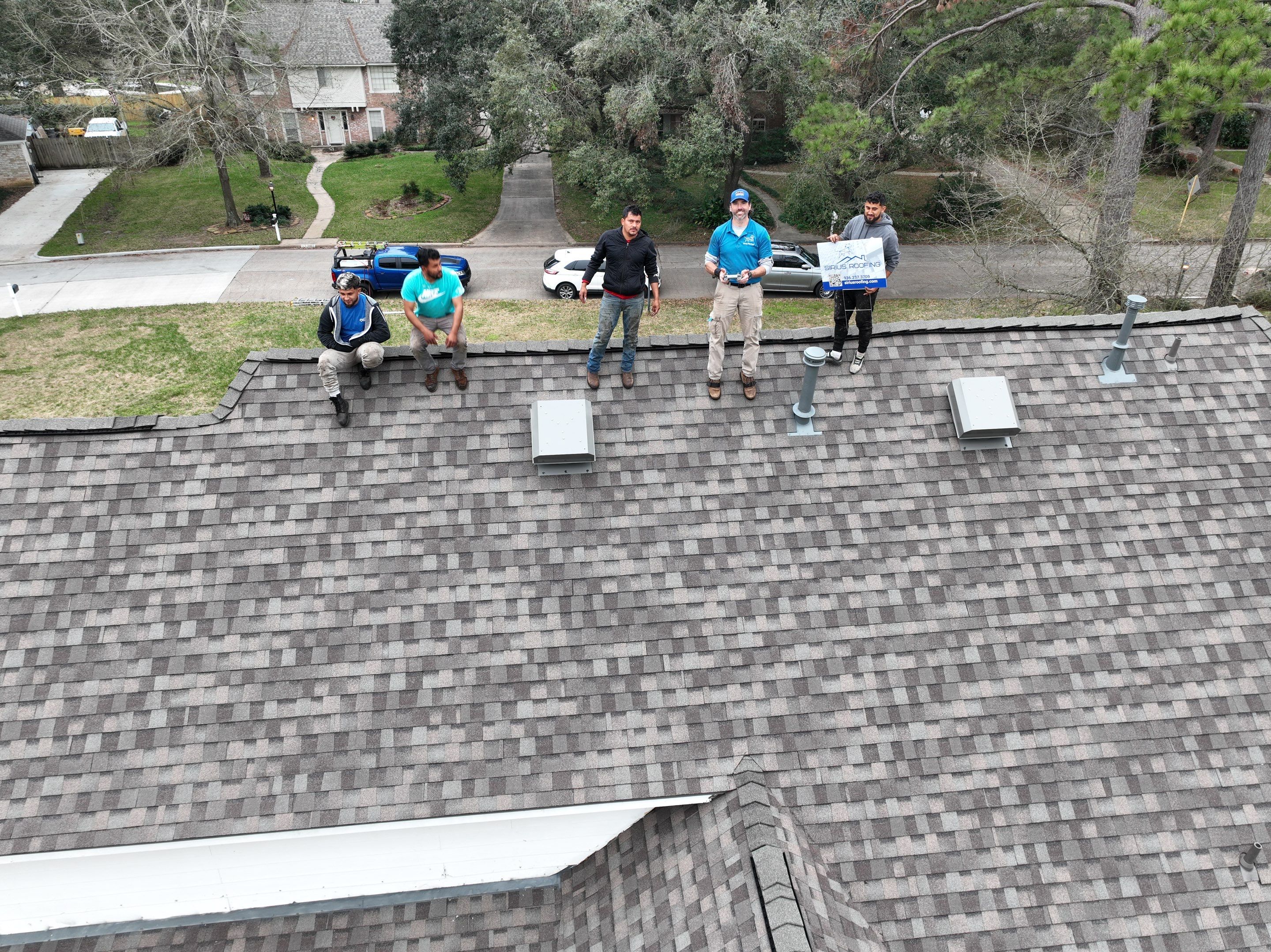 55 Square Titan Natural timber  by Sirius Roofing