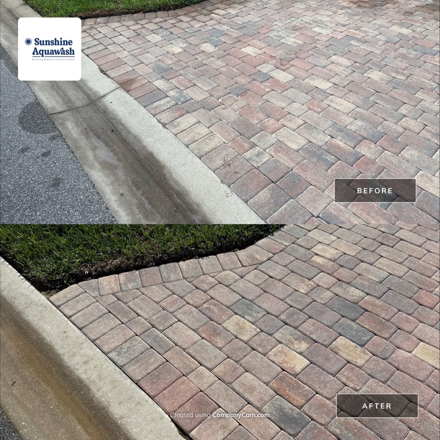 Paver Pool Deck, Driveway & Concrete Tile Roof Cleaning in River Strand, Bradenton, FL | Sunshine AquaWash by Sunshine AquaWash
