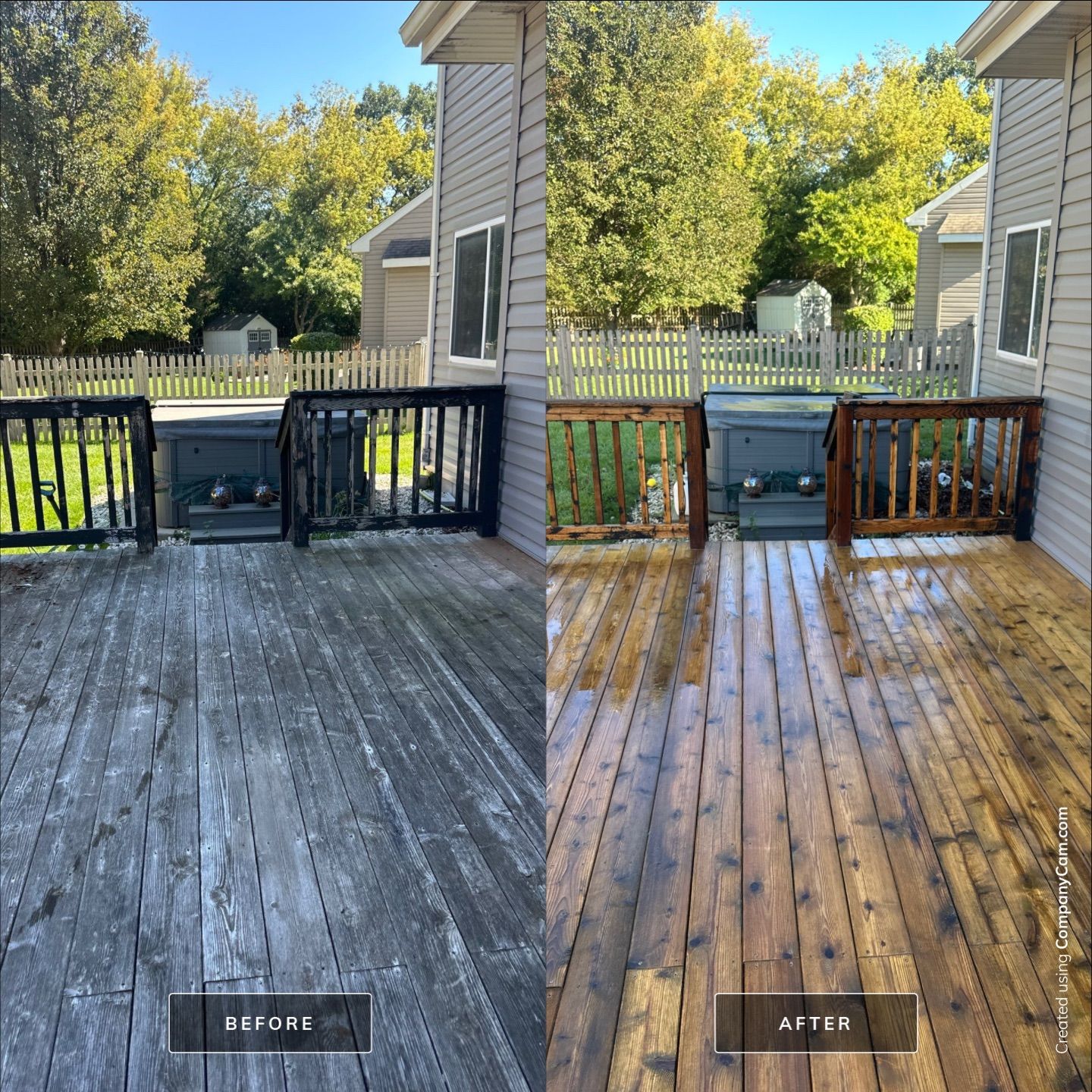 Project in Lakemoor by Simmons Power & Soft Washing