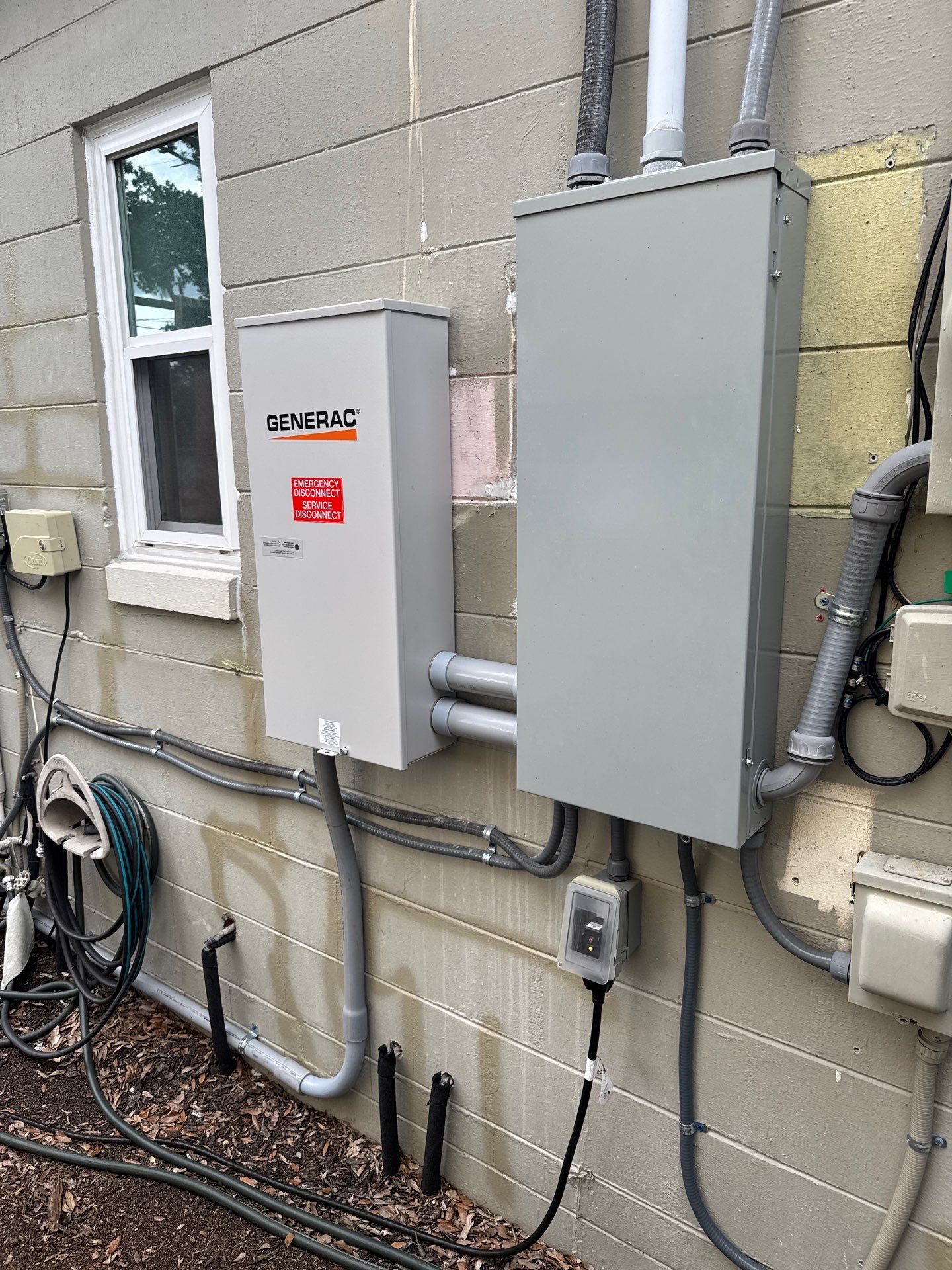 Indoor Panel Replacement and Generator Install in Orlando by Smartron Electric