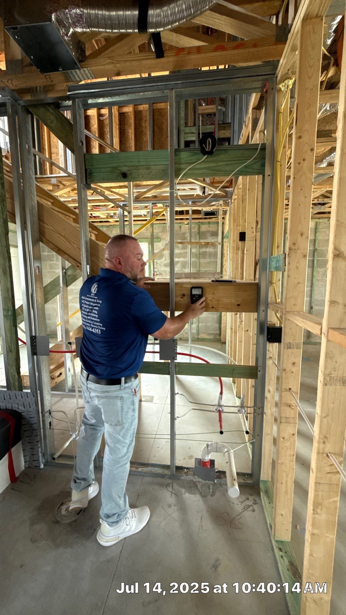New Construction Pre Drywall Inspection by Building performance Solutions LLC