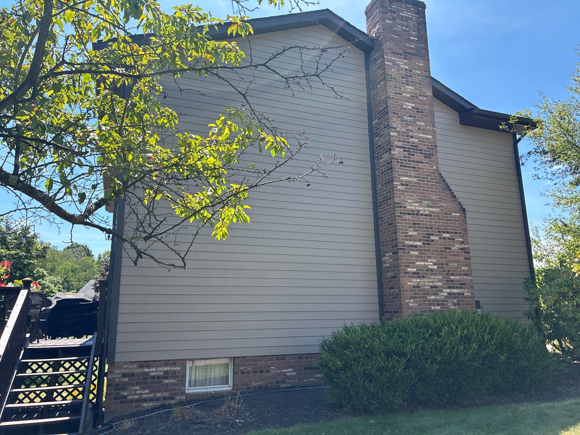 Full House James Hardie Lap Siding and Trim Renovation With Modern Dark Trim In Wexford / Mars PA by Ideal Siding Pittsburgh