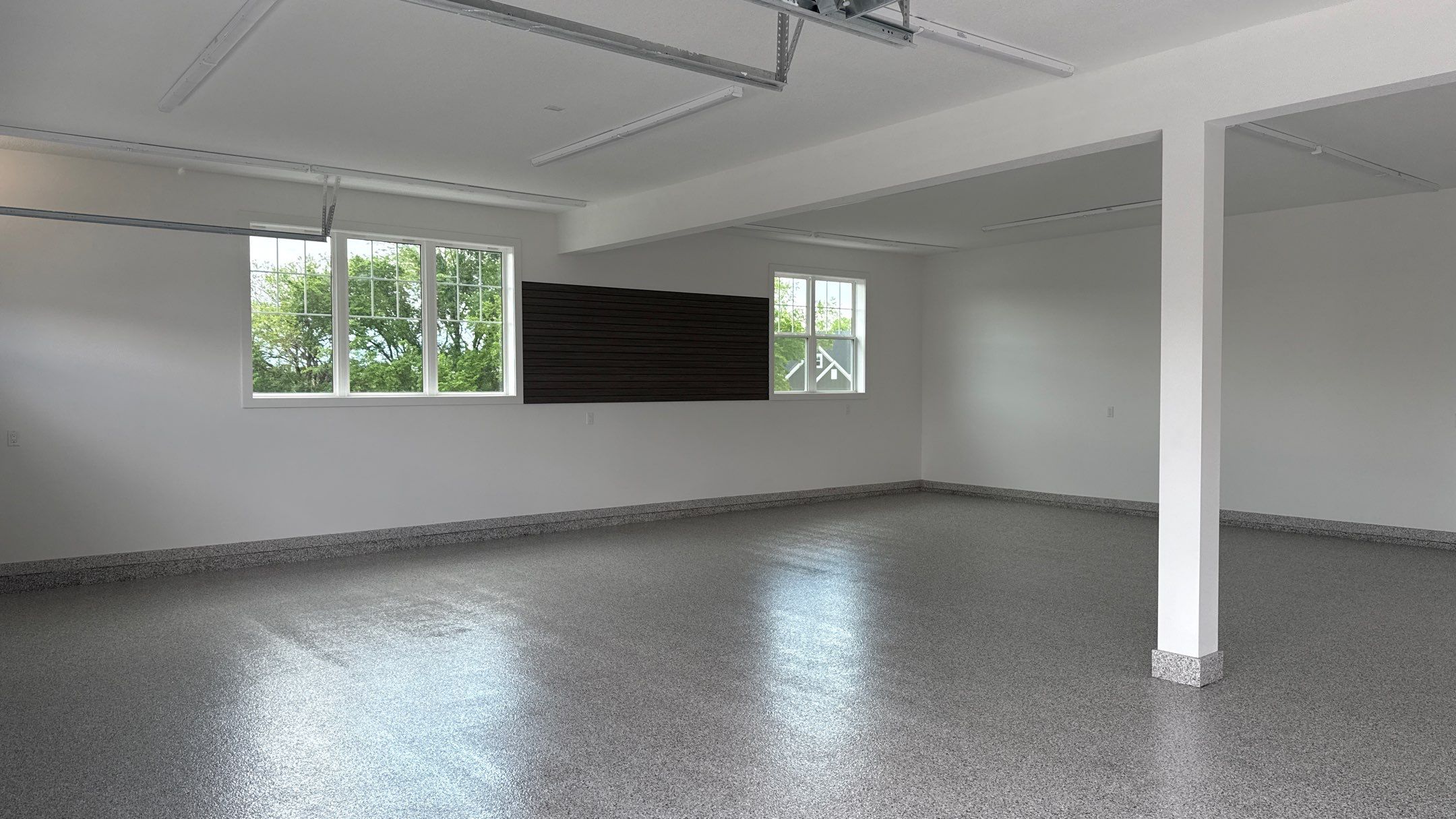 Christopher Has A Beautiful New Floor by Banner Garage