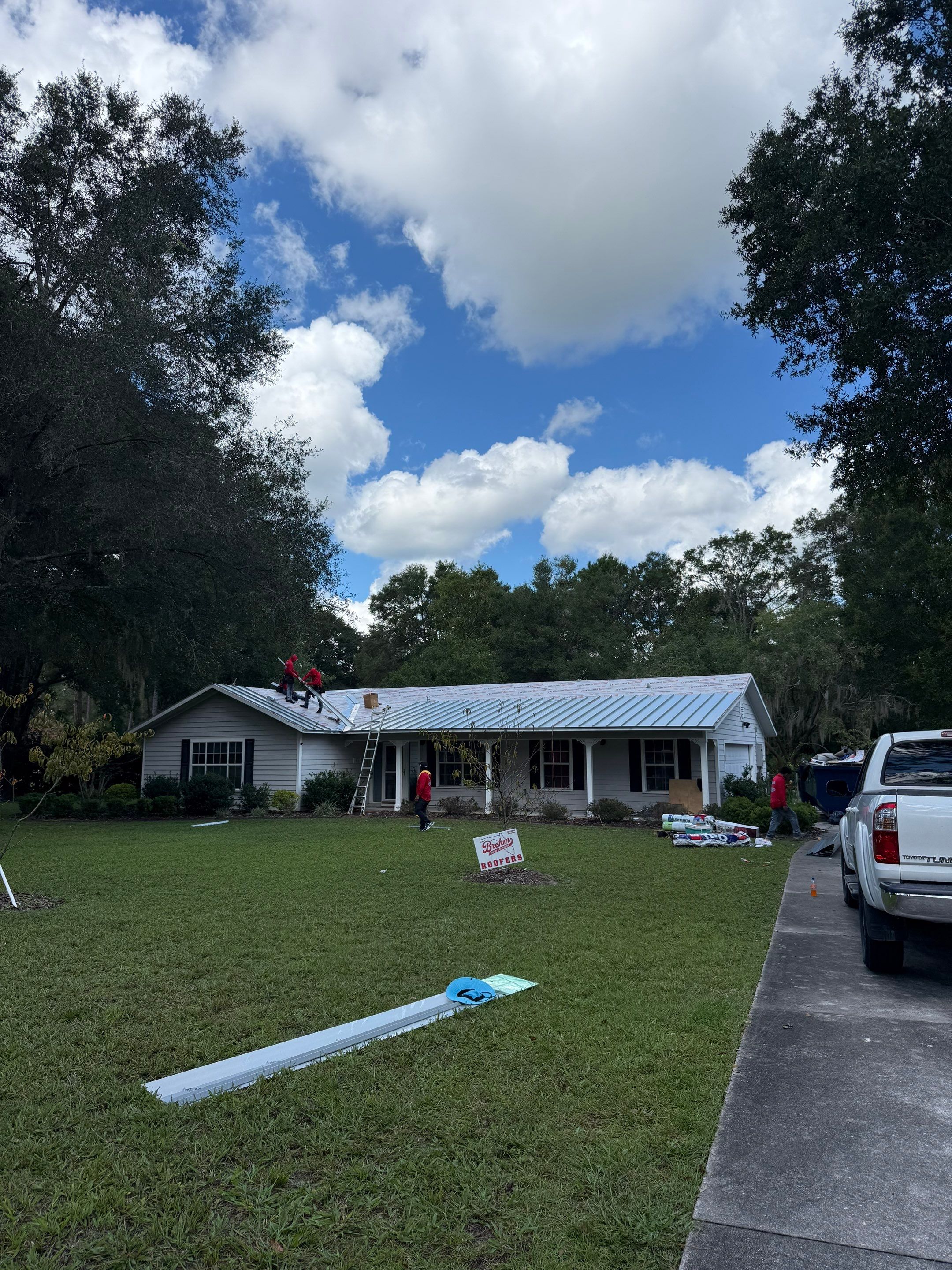 New Metal Roof in Kanapaha Pines, Gainesville, FL by Brehm Roofing
