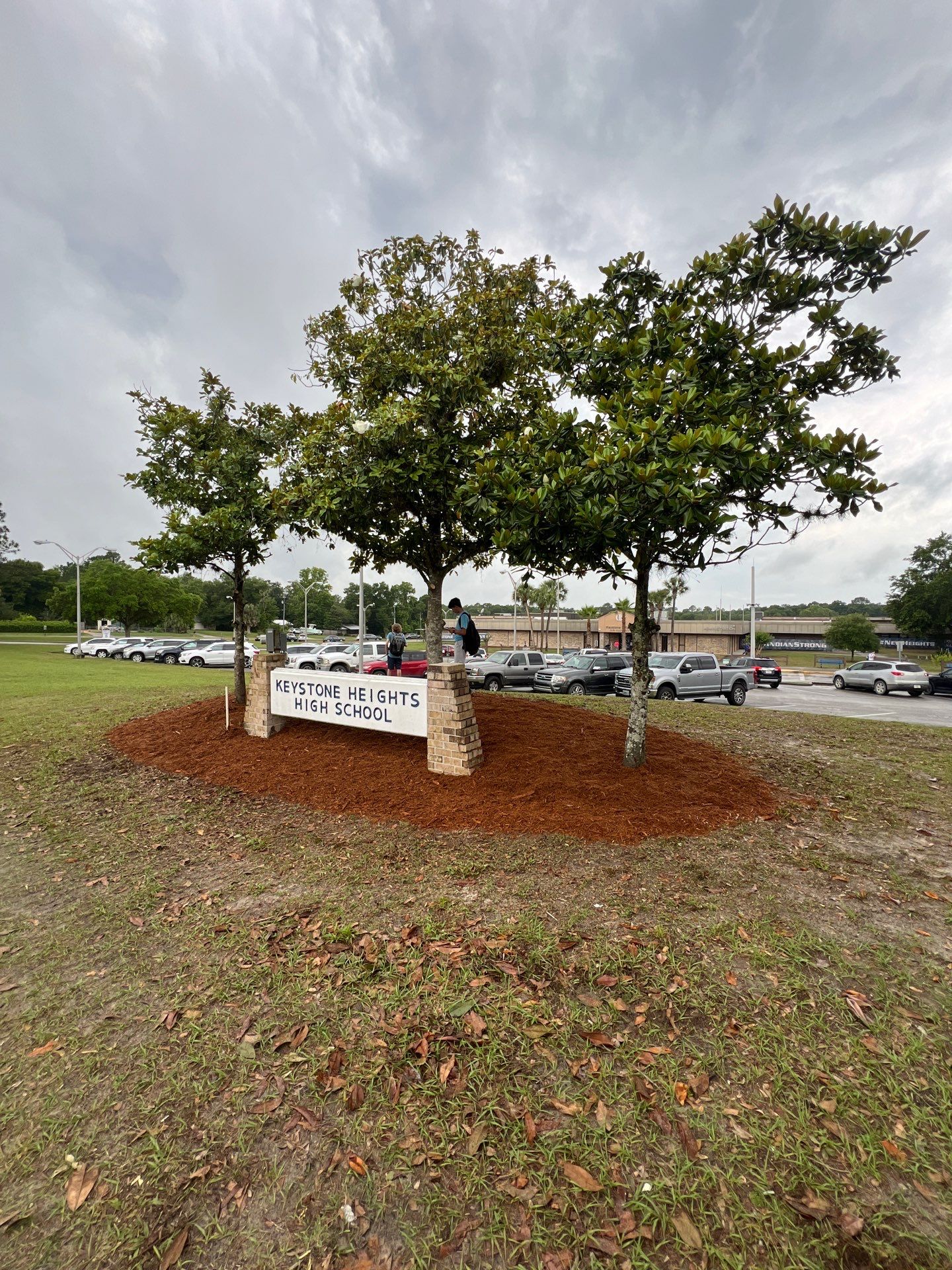 Landscape Install | Keystone Heights HS by ProGreen Services