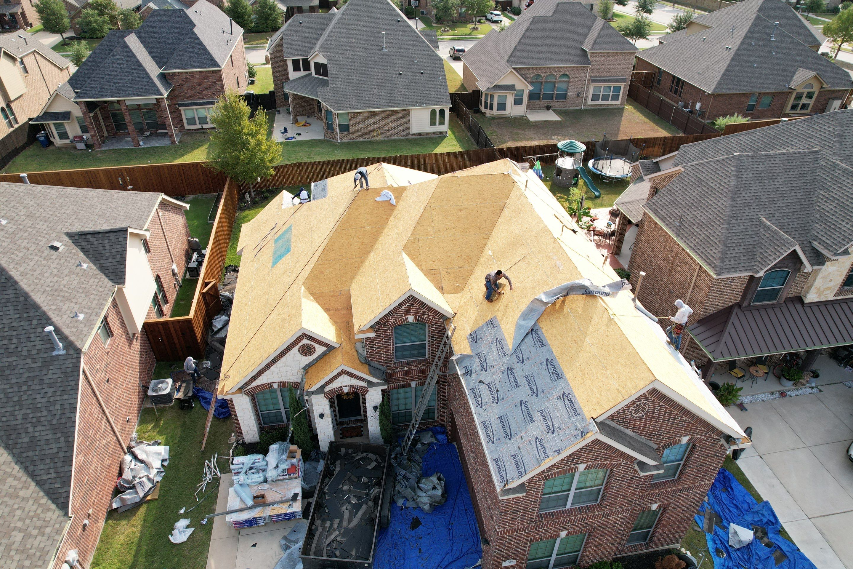 Project in Keller  by Zeus Exteriors