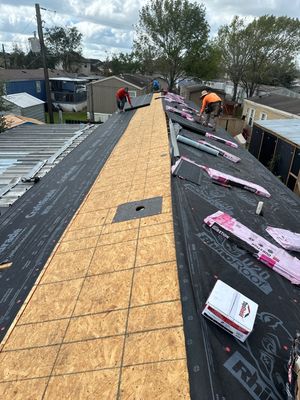 Residential Roofing Repair using Owen's Corning Duration (Lifetime) Shingles