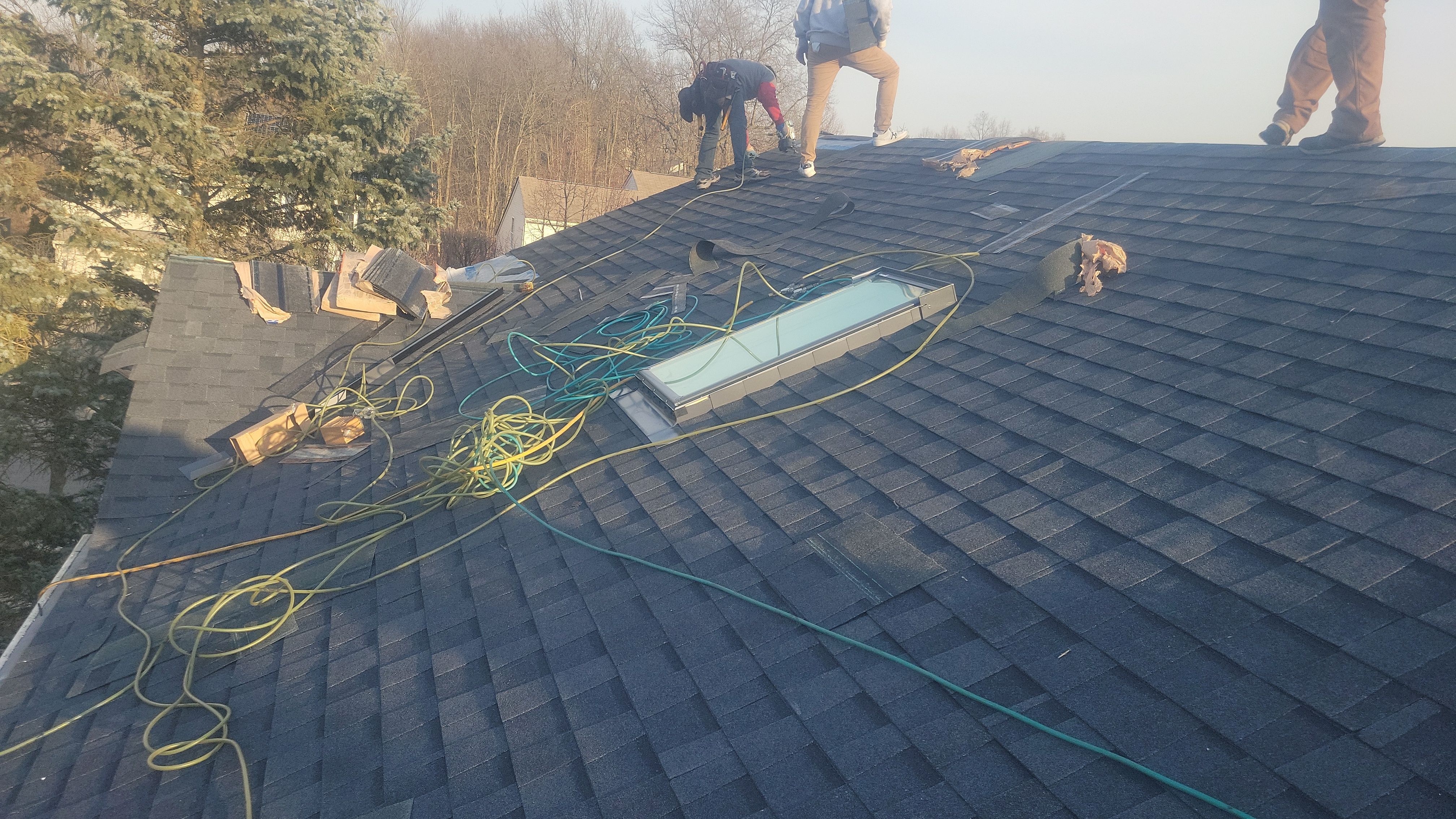 Roof Replacement using Certainteed Landmark Climate-Flex by 180 Contractors