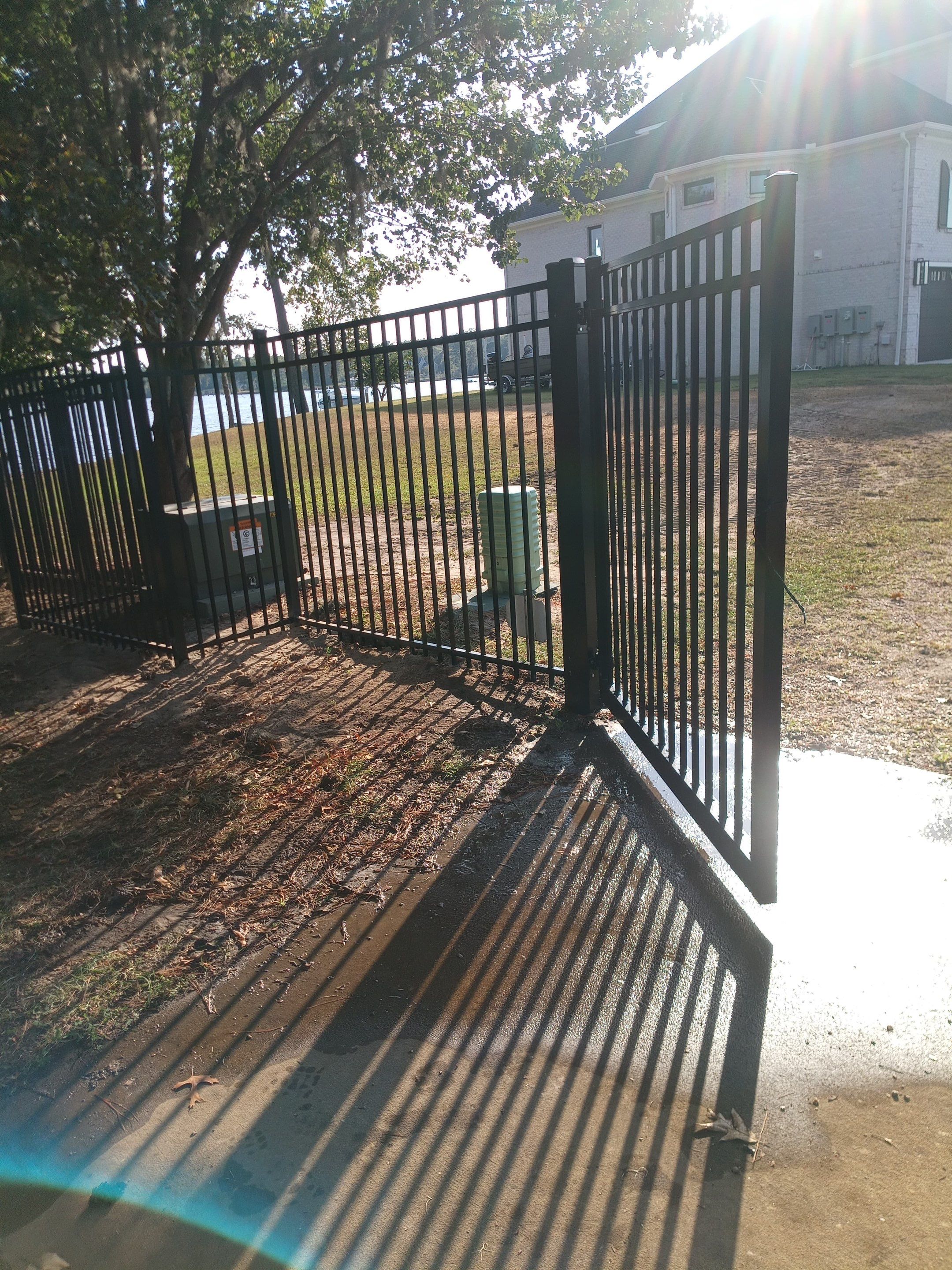Sterling Aluminum Project in Chocowinity by Superior Fence and Rail