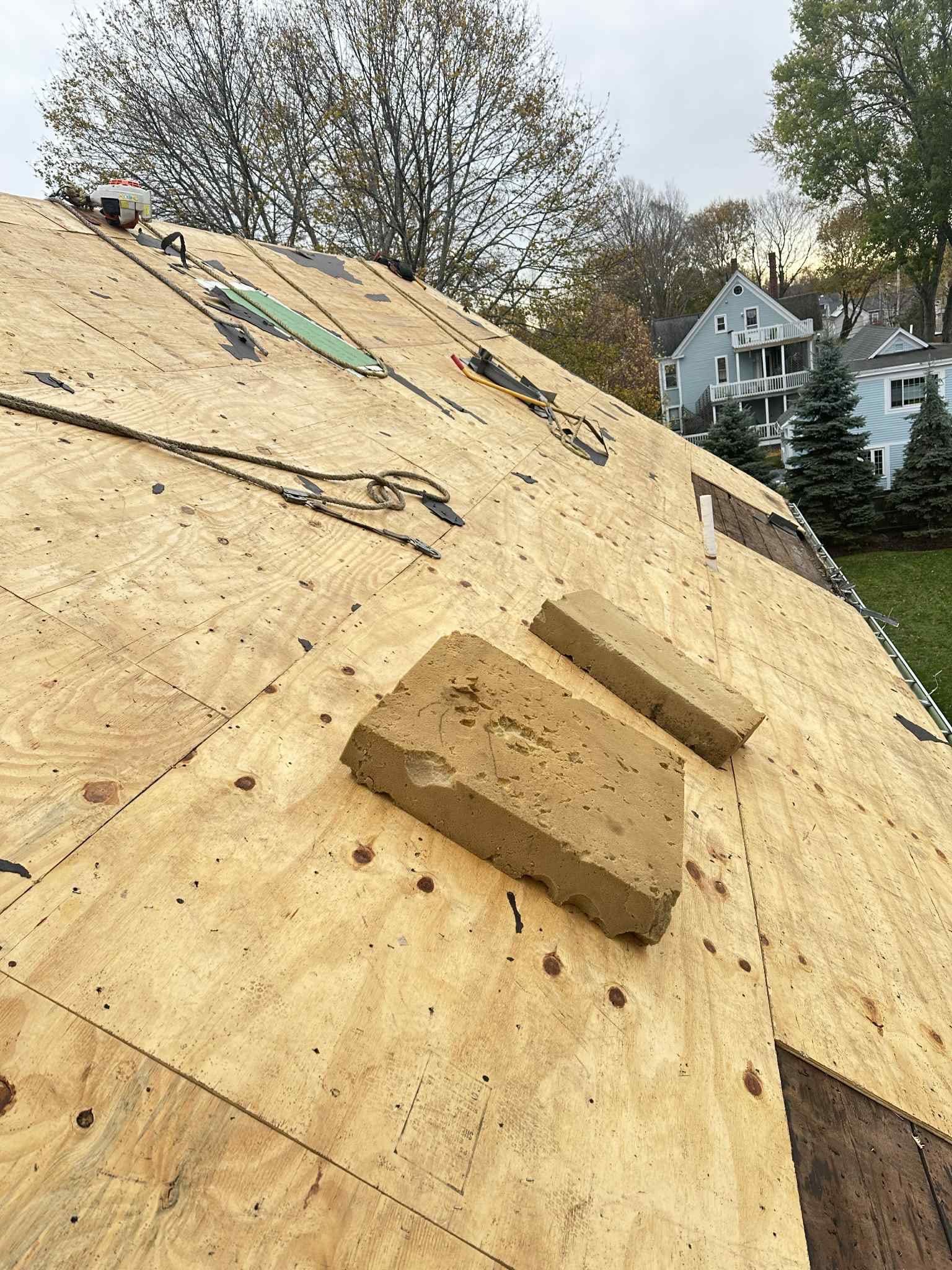 Newburyport Complete Roof Replacement with Solar Venting Skylight by Mighty Dog Roofing of Greater Middlesex County