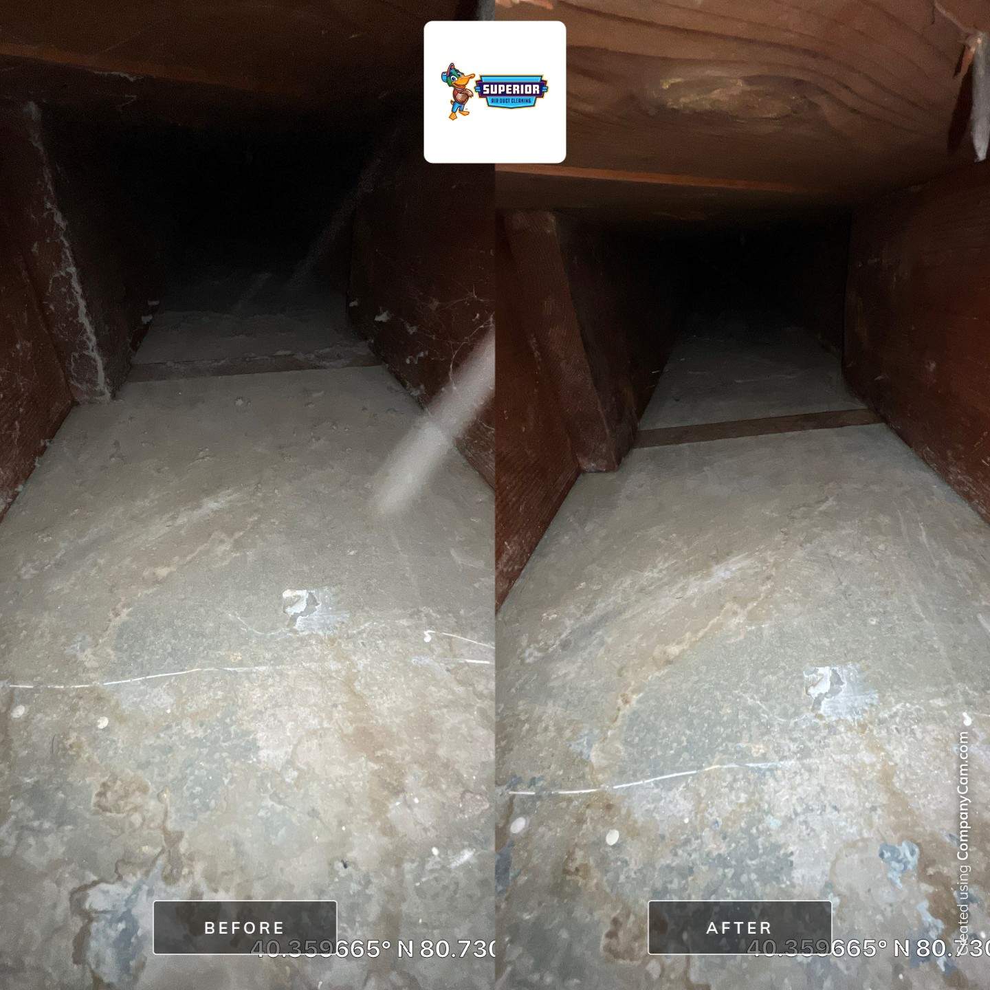 Air Duct Cleaning With a Vacuum Truck in Wintersville, OH by Superior Air Duct Cleaning