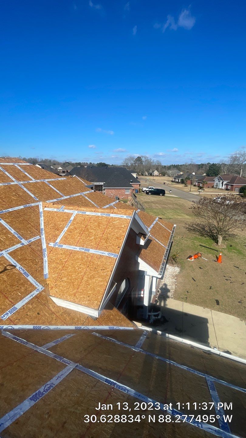 Residential Roofing Installation using Roof Replacement by American Roofing & Construction LLC